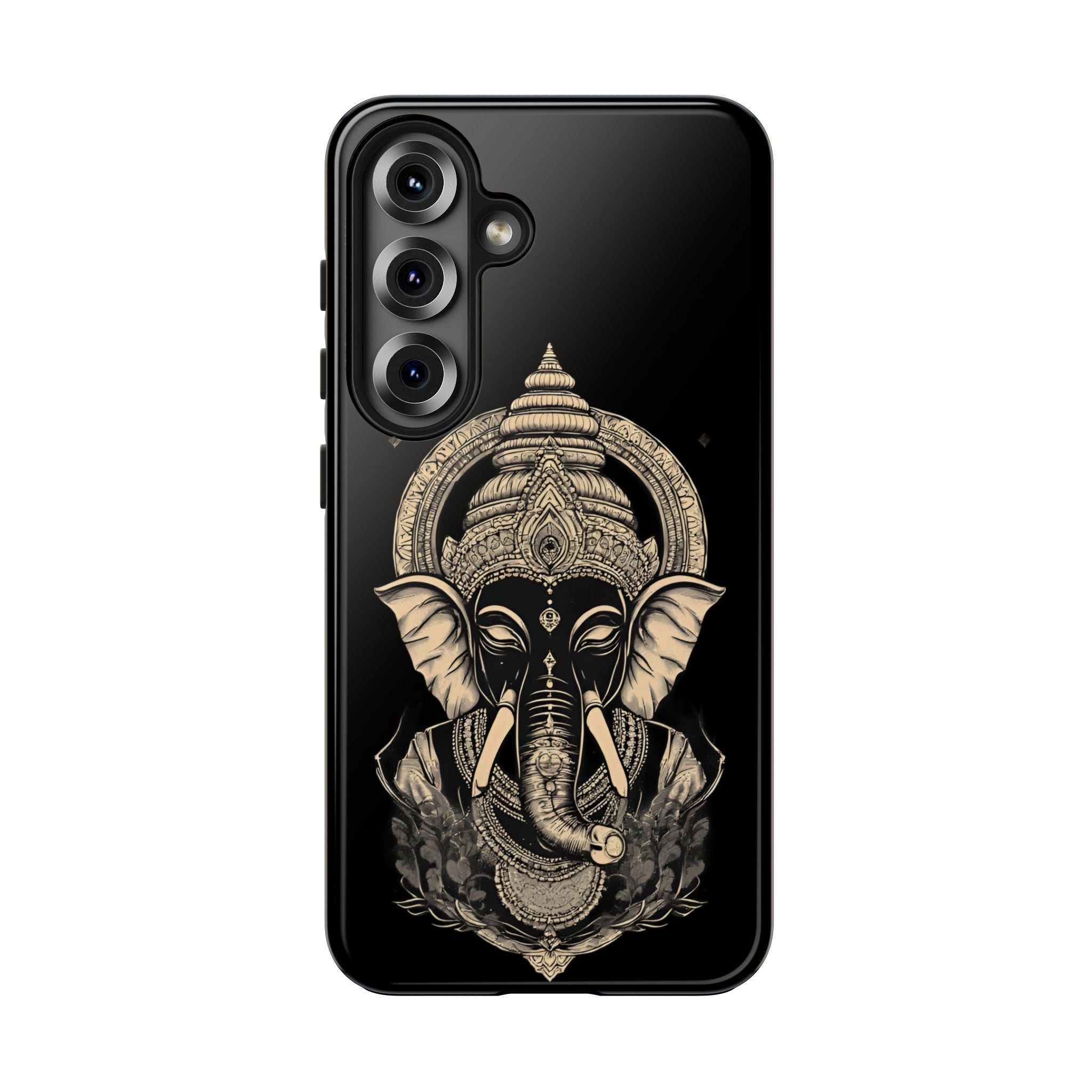 Ganesha Tough Phone Case — Protective Hindu Elephant Design