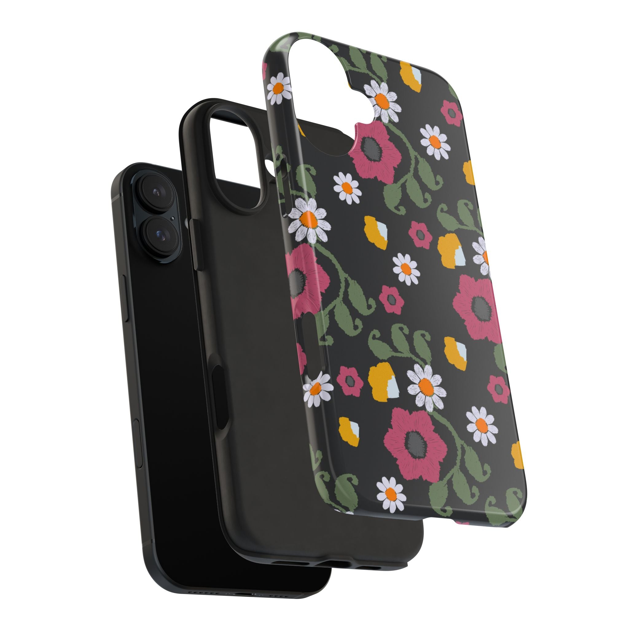 Floral Tough Phone Cases | Vibrant Protection for Everyday Use | Gift for Her, Trendy Accessories, Birthday, Mother's Day
