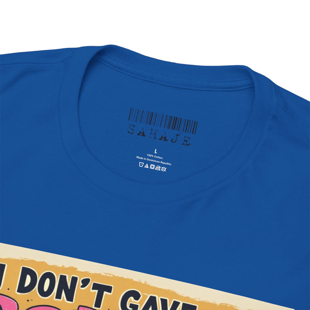 I Don't Give A Snair! Tee — Funny Mouse & Cat Graphic T-Shirt