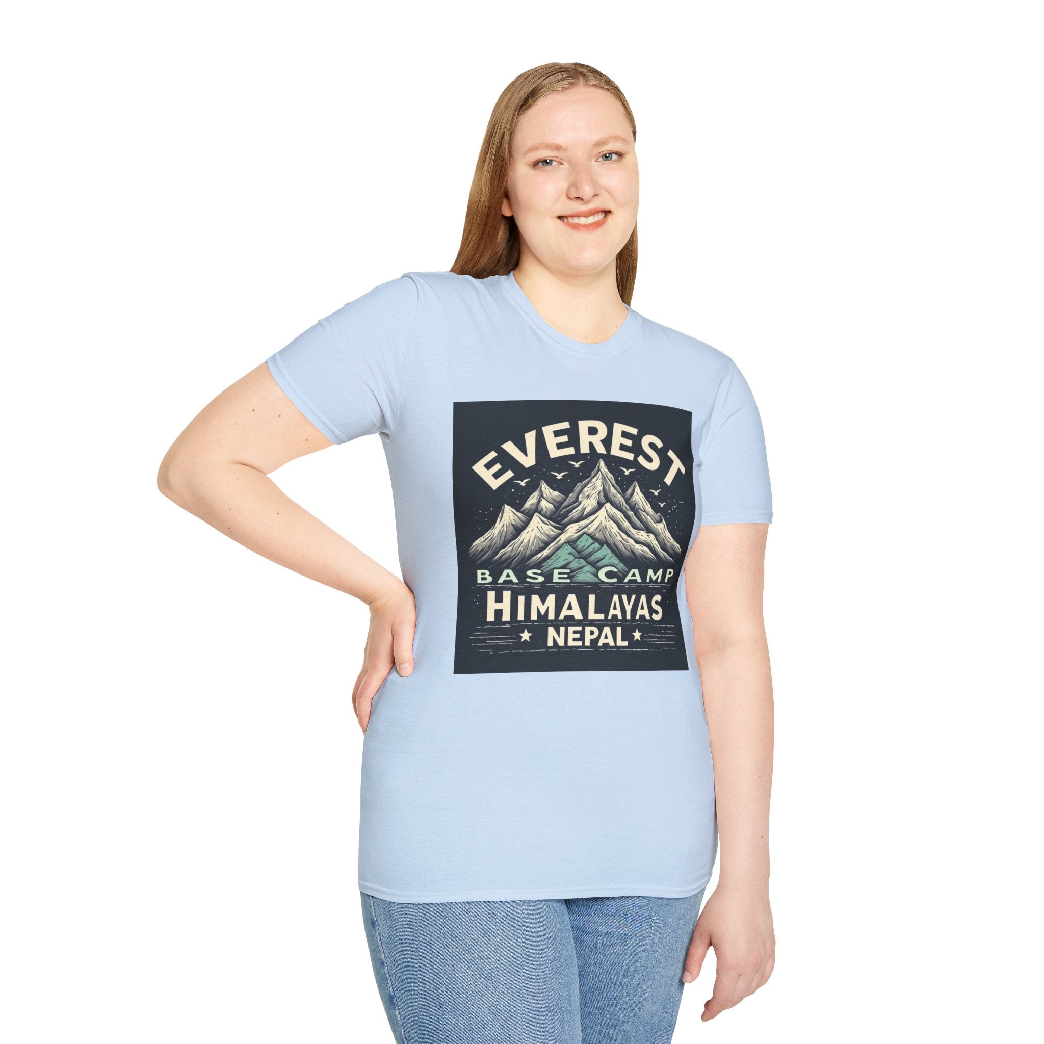 Everest Base Camp T-Shirt – Himalayas Nepal Vintage Mountain Tee