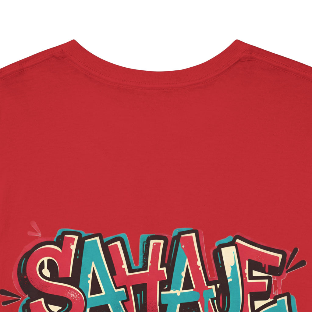 Graffiti "SAVAJE" Tee - Urban Streetwear Graphic T-Shirt
