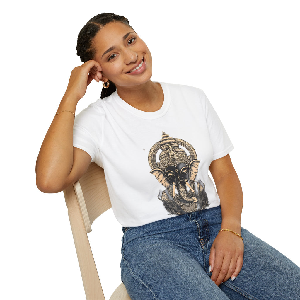 Ganesha Elephant Graphic T-Shirt