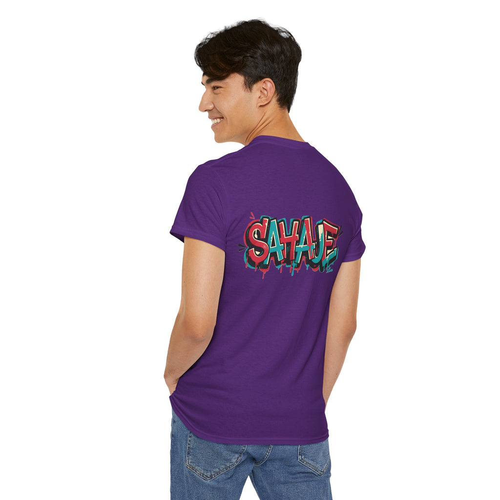 Graffiti "SAVAJE" Tee - Urban Streetwear Graphic T-Shirt