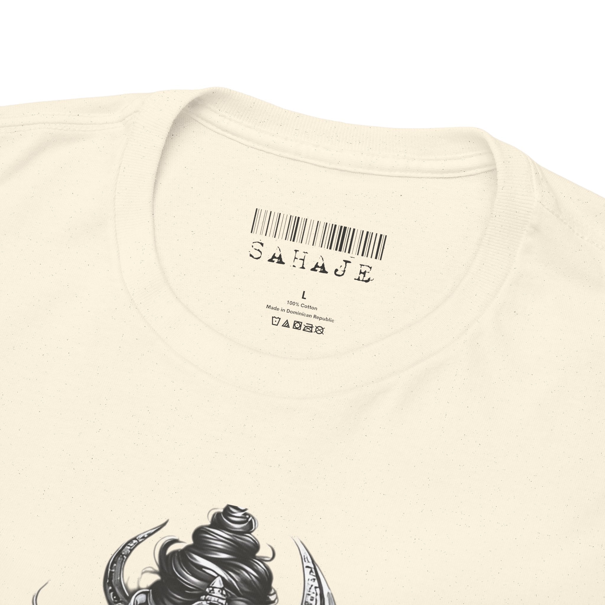 Shiva Portrait Tee — Hindu God Shiva Graphic T-Shirt