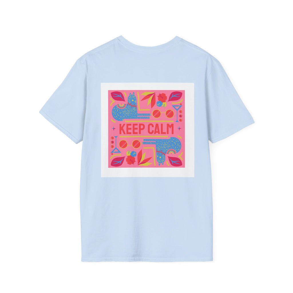 Keep Calm Floral Graphic T-Shirt