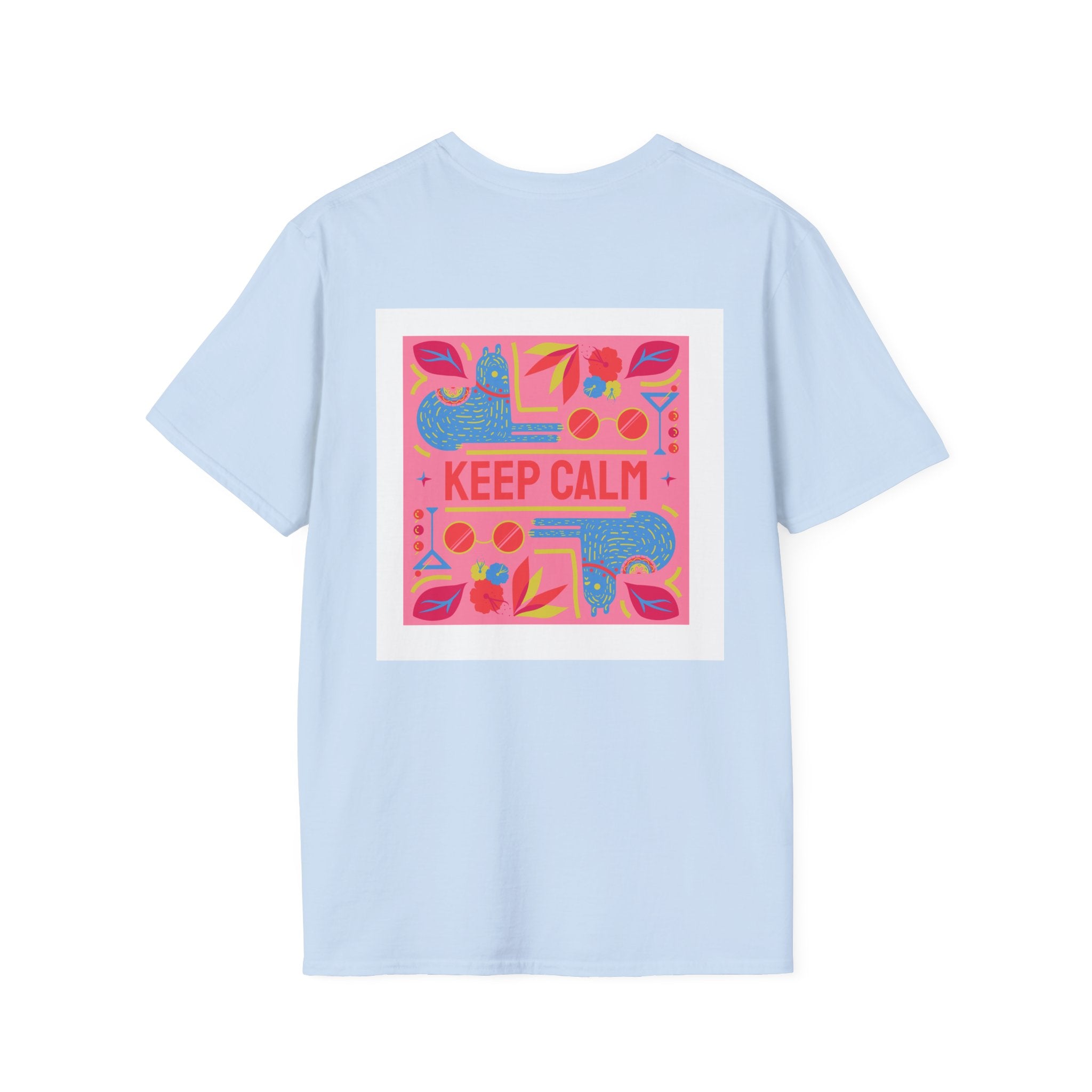 Keep Calm Floral Graphic T-Shirt