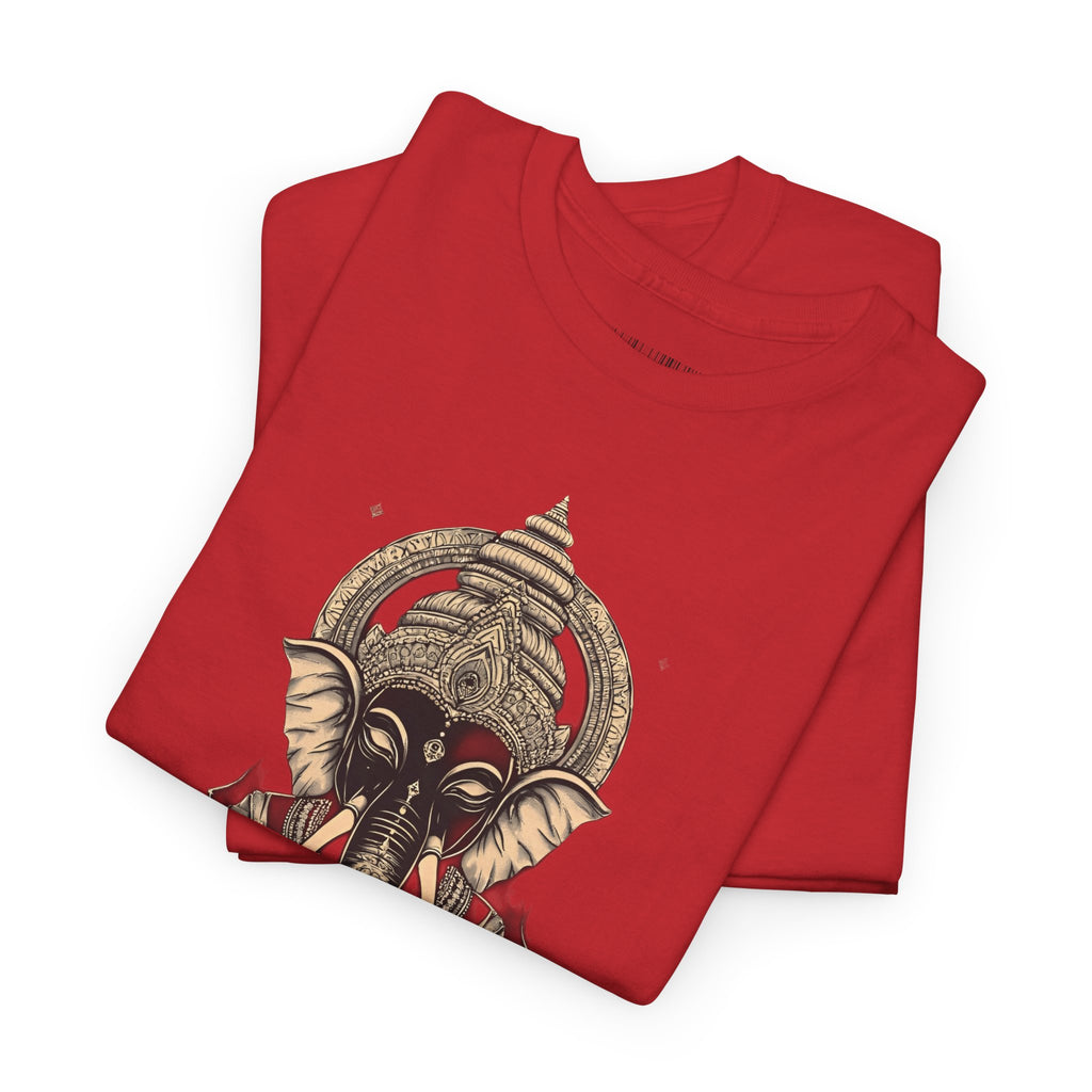 Elephant Mandala T‑Shirt — Spiritual Ganesha-Inspired Graphic Tee