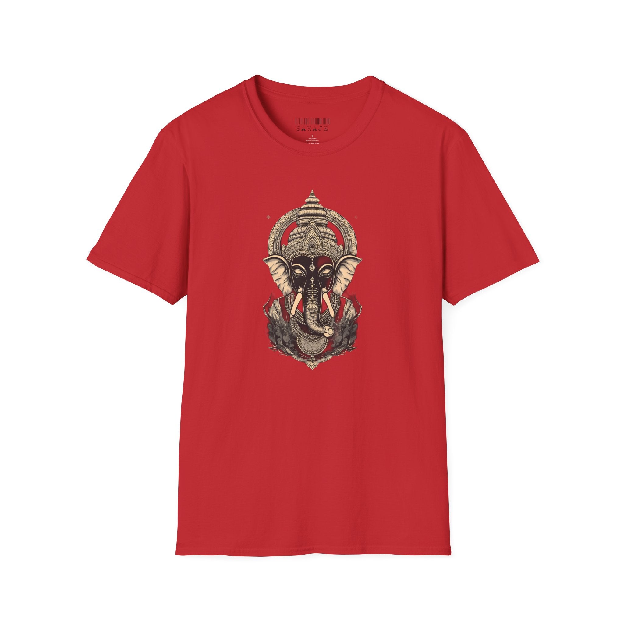 Elephant Mandala T-Shirt — Spiritual Ganesha Graphic Tee