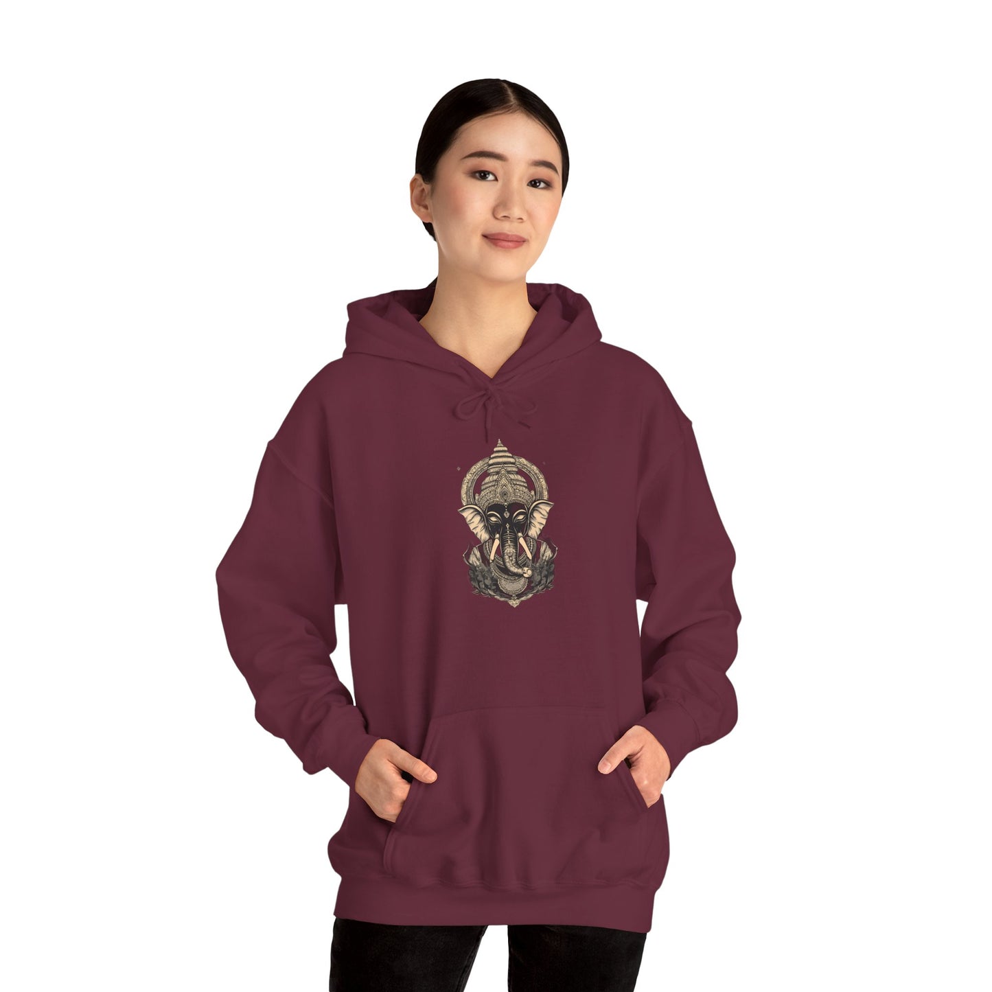 Egyptian Pharaoh Helmet Hoodie — Ancient Warrior Graphic Sweatshirt