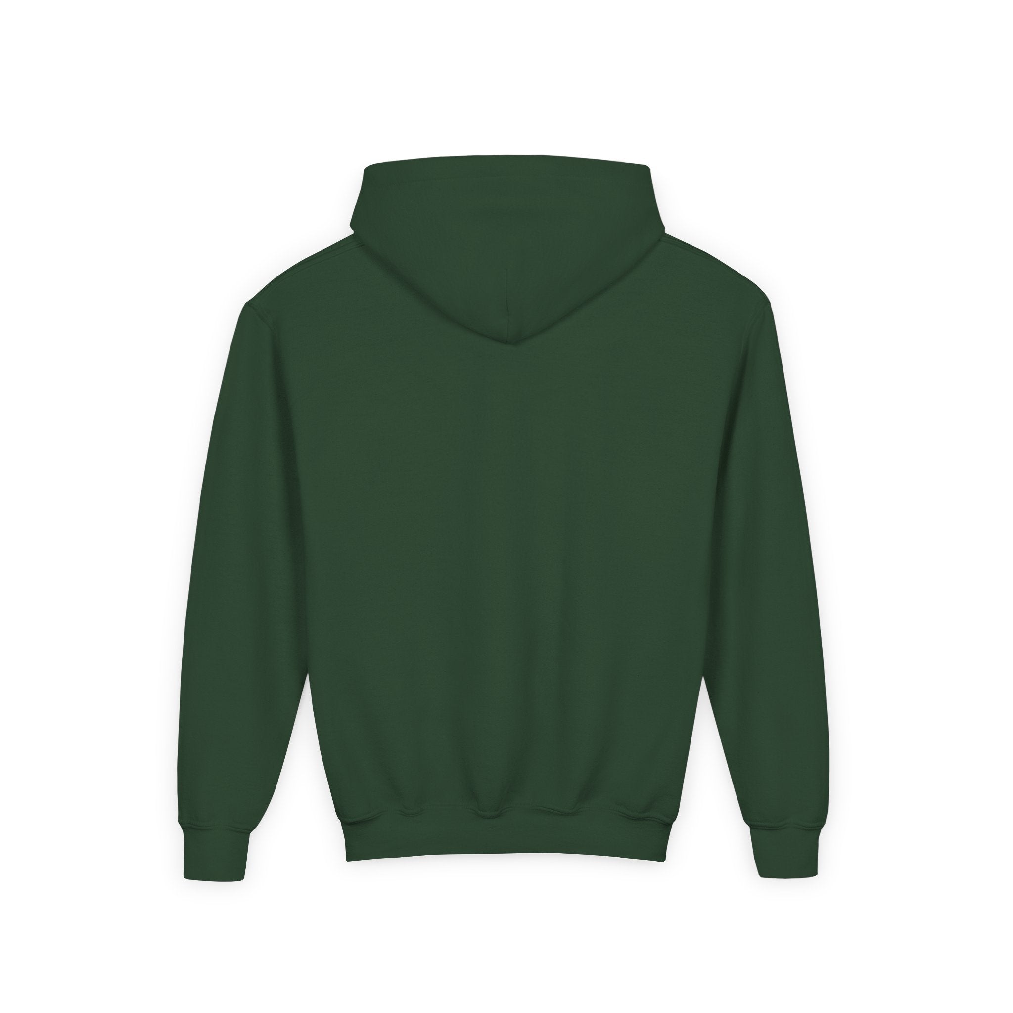 Youth Hoodie — Flaming Meditating Demon Graphic