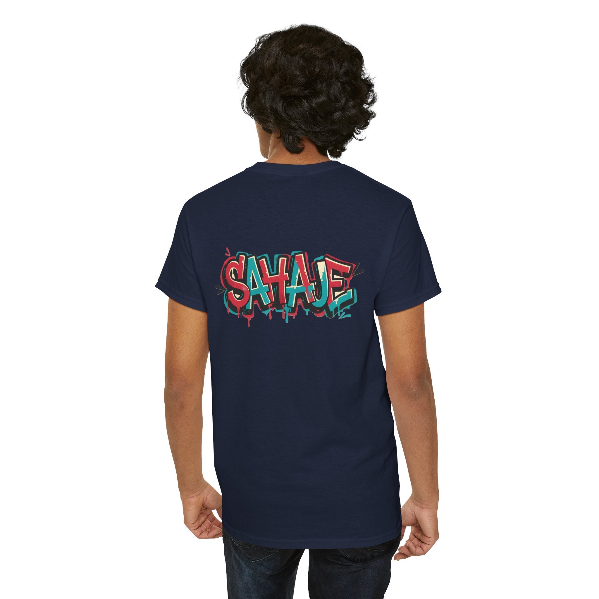 Graffiti "SAVAJE" Tee - Urban Streetwear Graphic T-Shirt