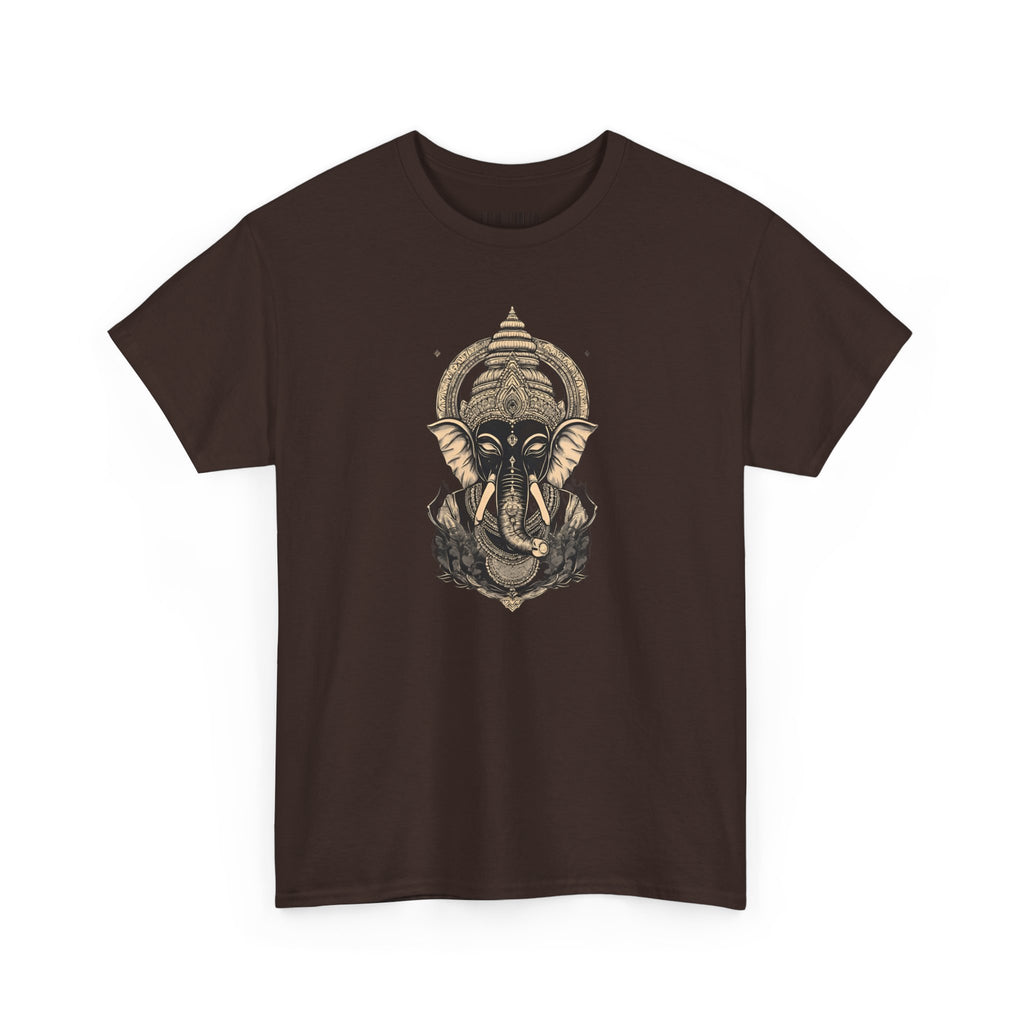 Elephant Mandala T‑Shirt — Spiritual Ganesha-Inspired Graphic Tee