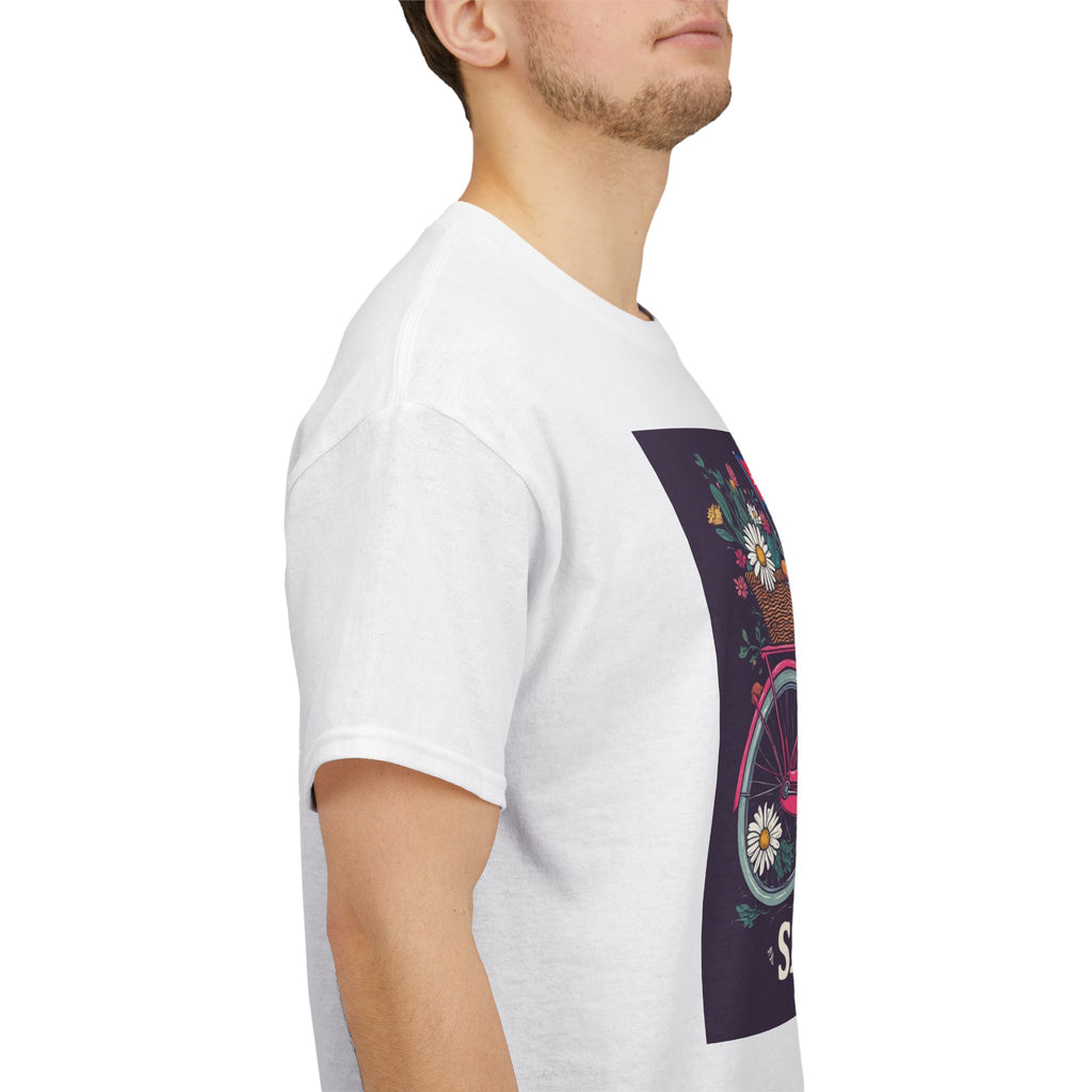 Sahaje Floral Bicycle T‑Shirt