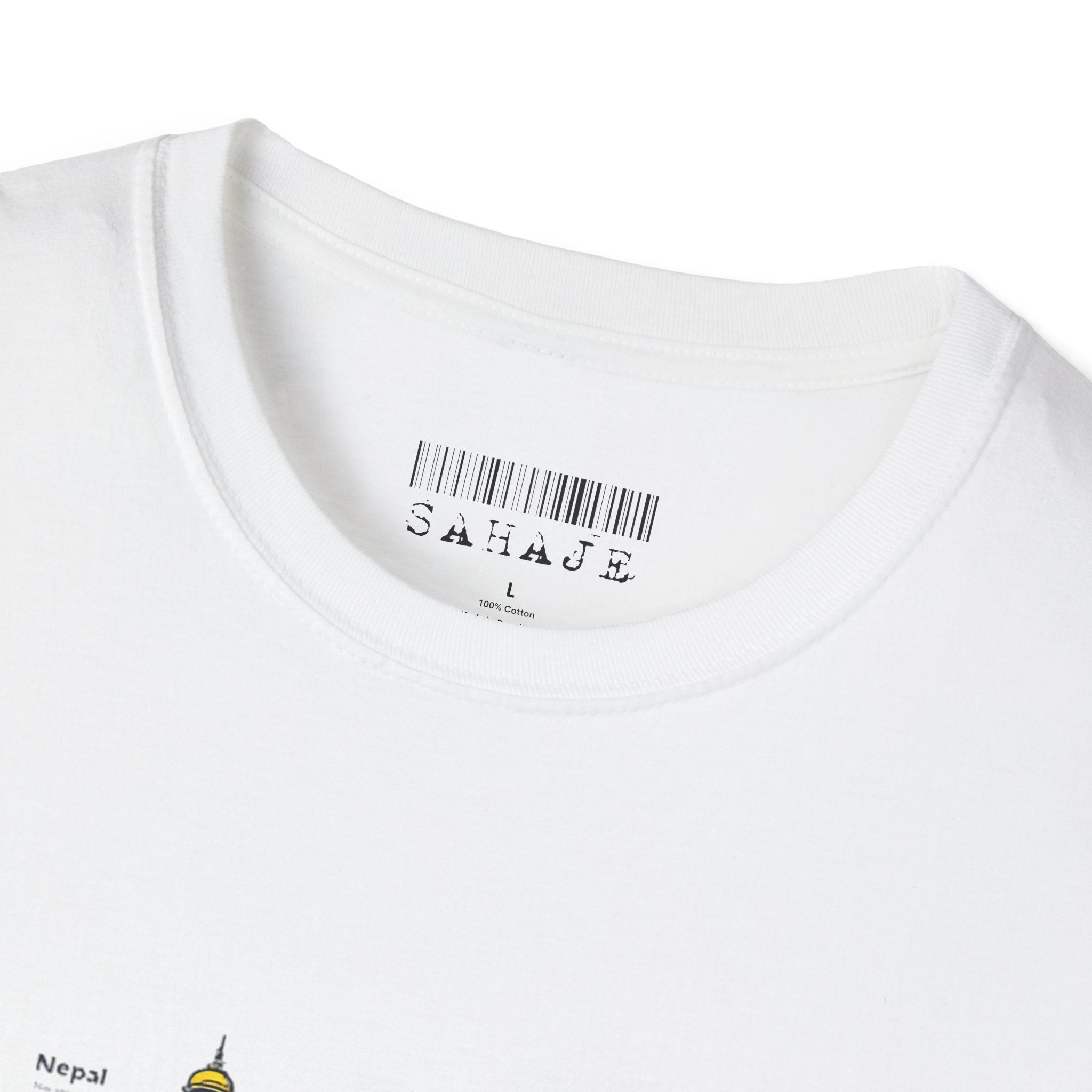 Nepal Temple Skyline T-Shirt – Nepali Cultural Heritage Graphic Tee, Travel & Spiritual Design