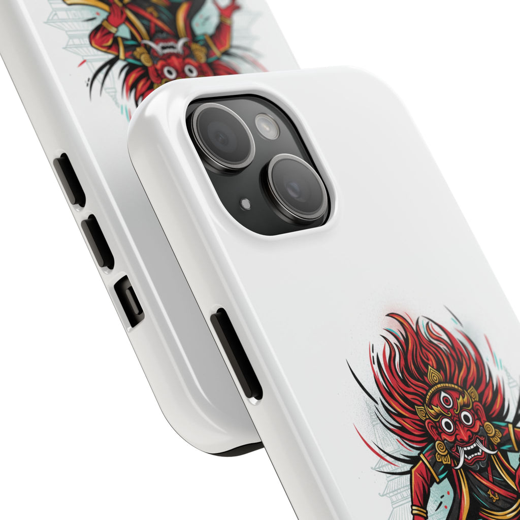 Bhairava Tough Phone Case — Bold Hindu Deity Protective Cover