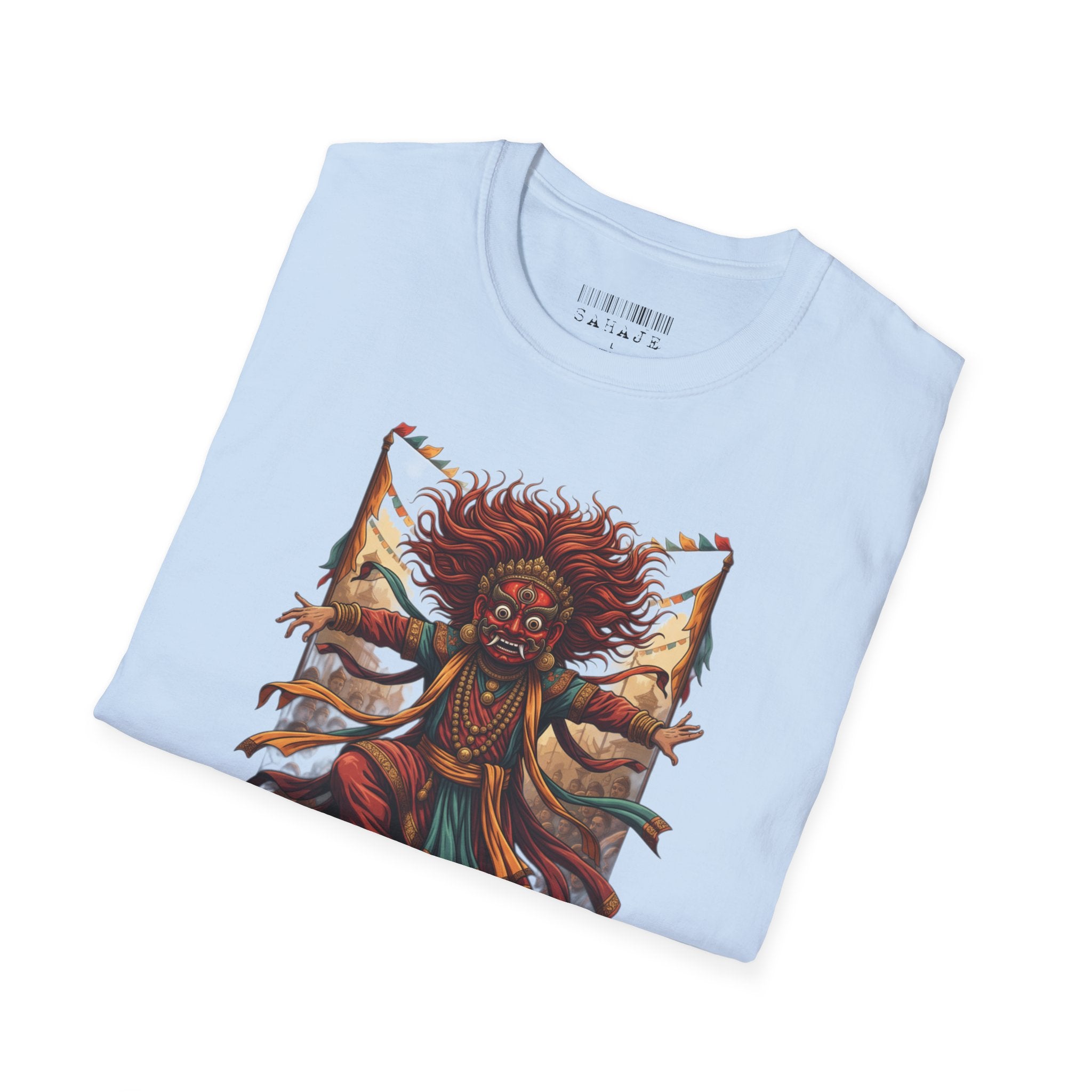 Native Warrior Spirit T‑Shirt — Tribal Dance Illustration