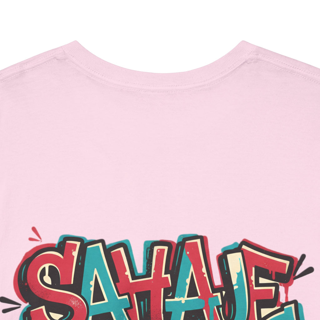 Graffiti "SAVAJE" Tee - Urban Streetwear Graphic T-Shirt