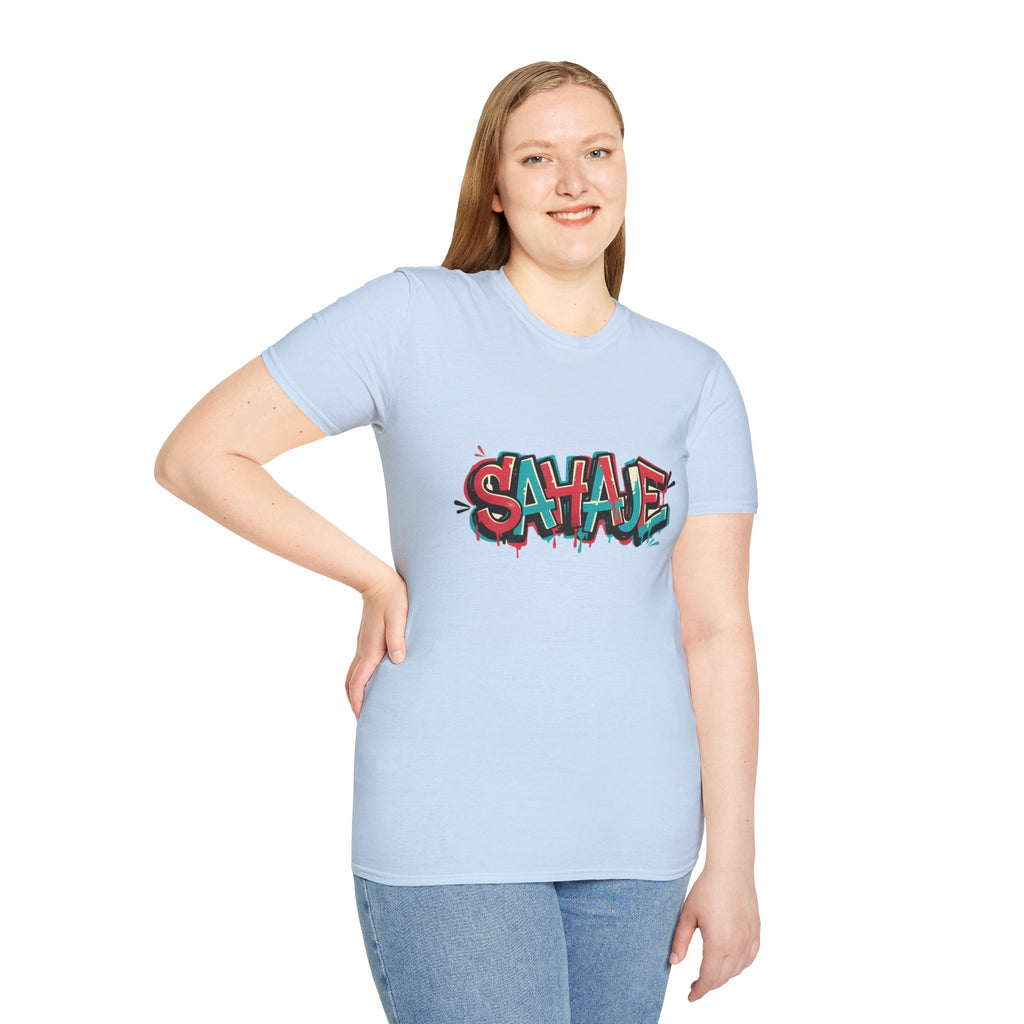 Graffiti 'SAVAGE' Tee — Urban Streetwear Graphic T-Shirt