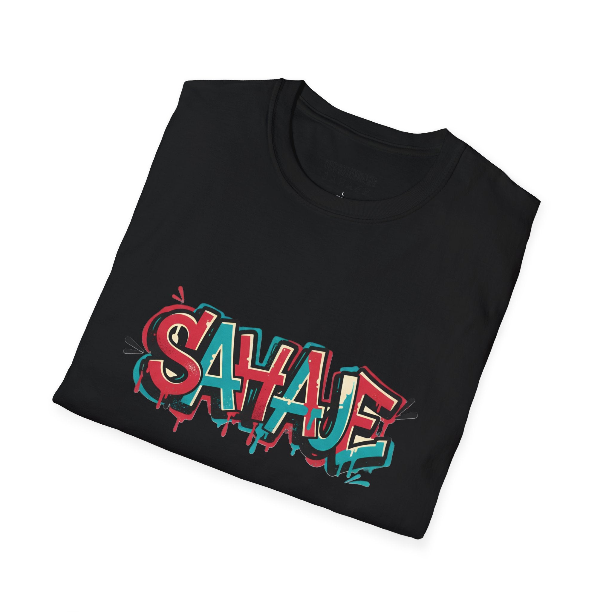 Graffiti 'SAVAGE' Tee — Urban Streetwear Graphic T-Shirt