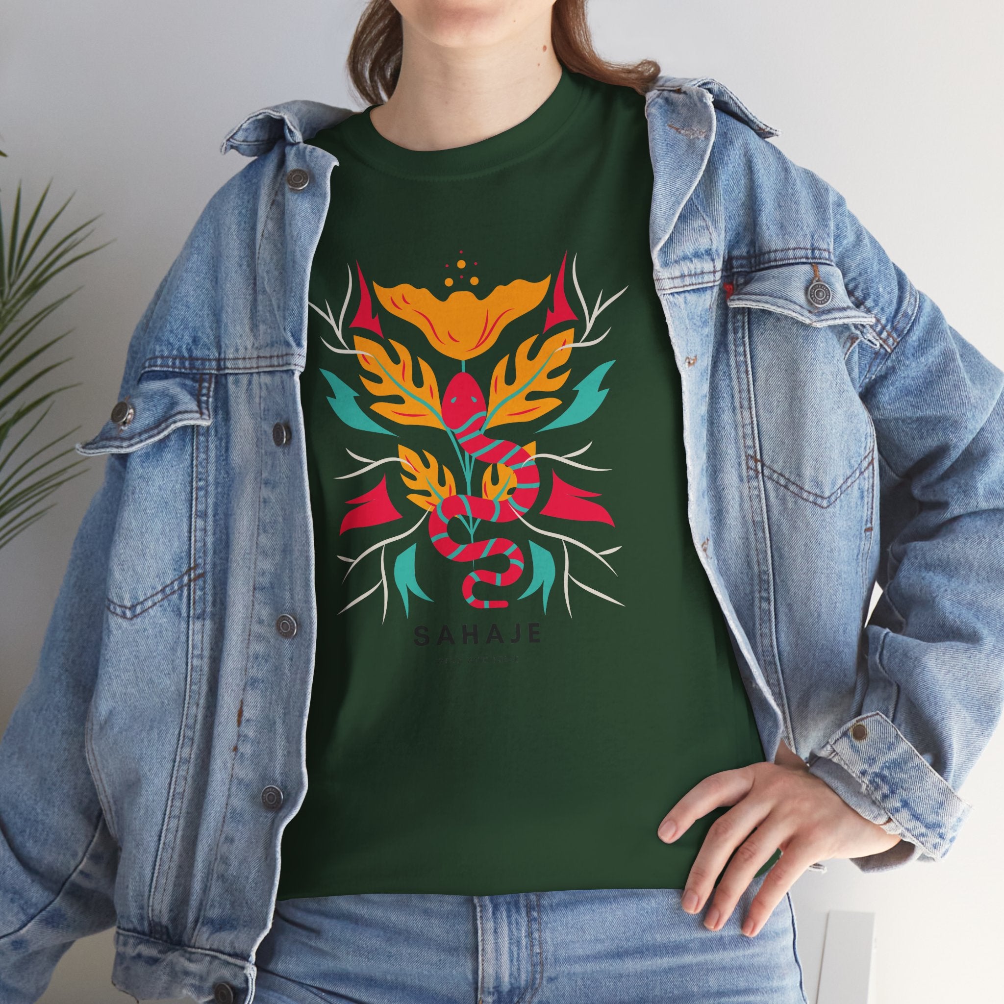 Sahaje Phoenix Floral Tee