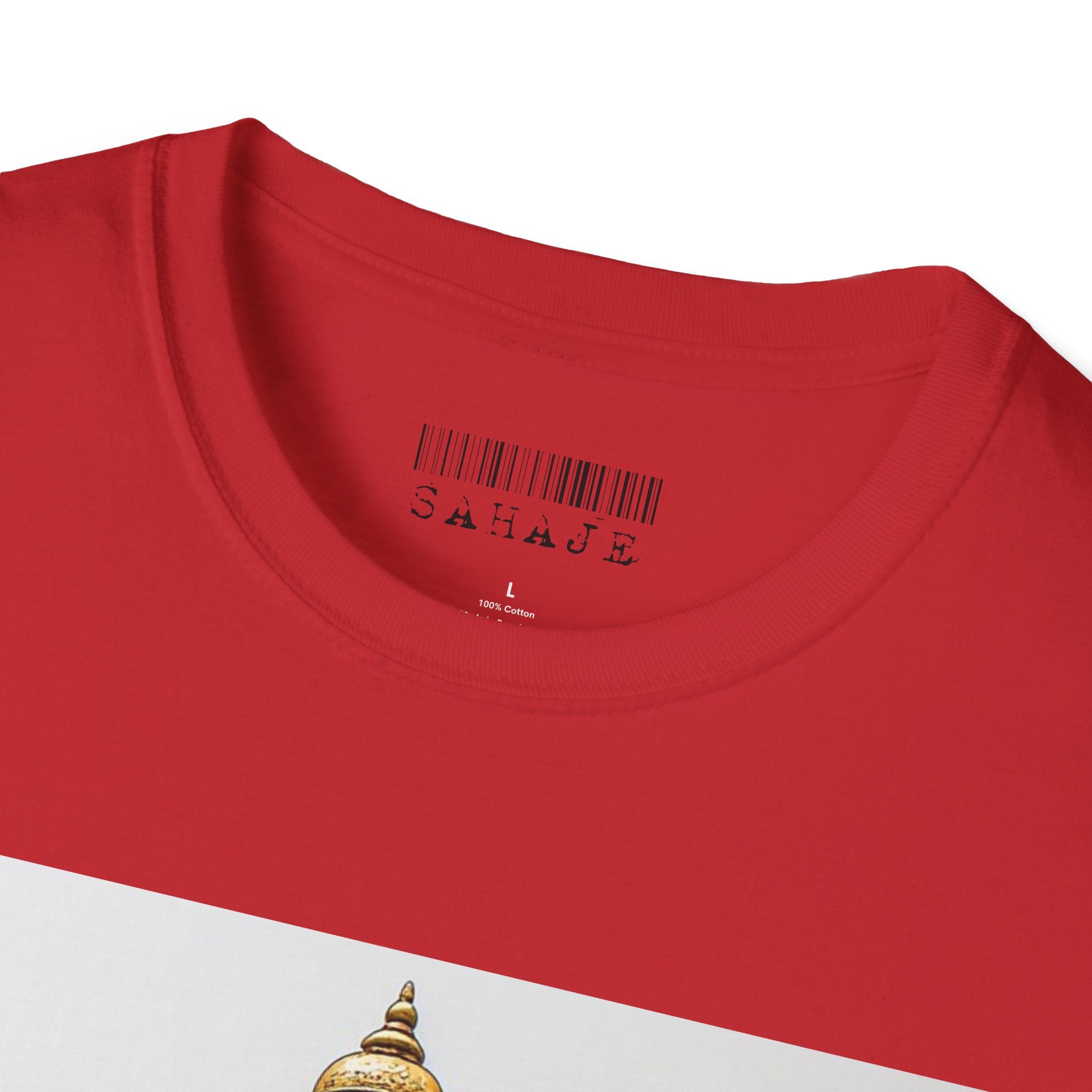 Nepal Temple Graphic T-Shirt — Boudhanath Stupa Prayer Flags Travel Tee