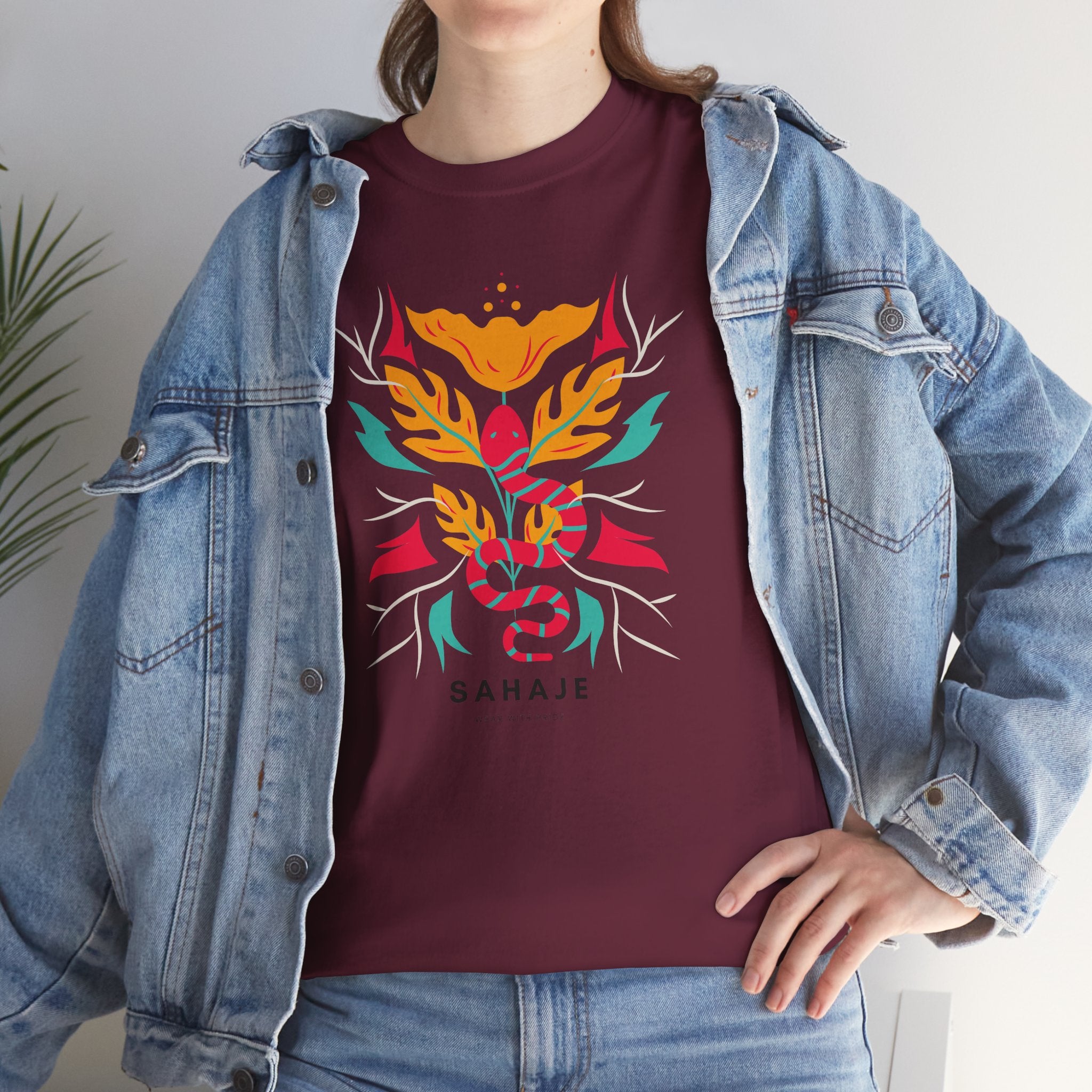 Sahaje Phoenix Floral Tee