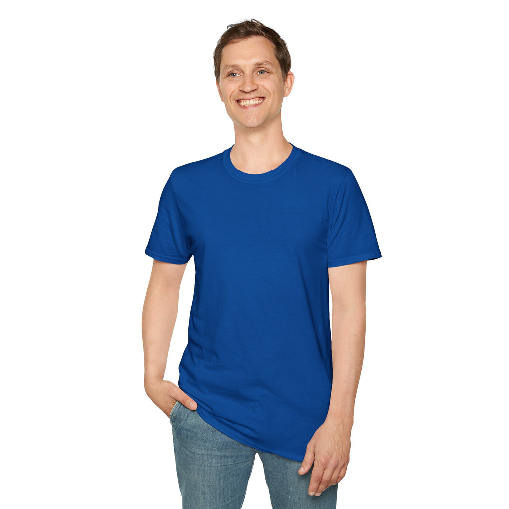 Abstract Geometric Graphic T-Shirt — 'Sahahe' Modern Art Back Print