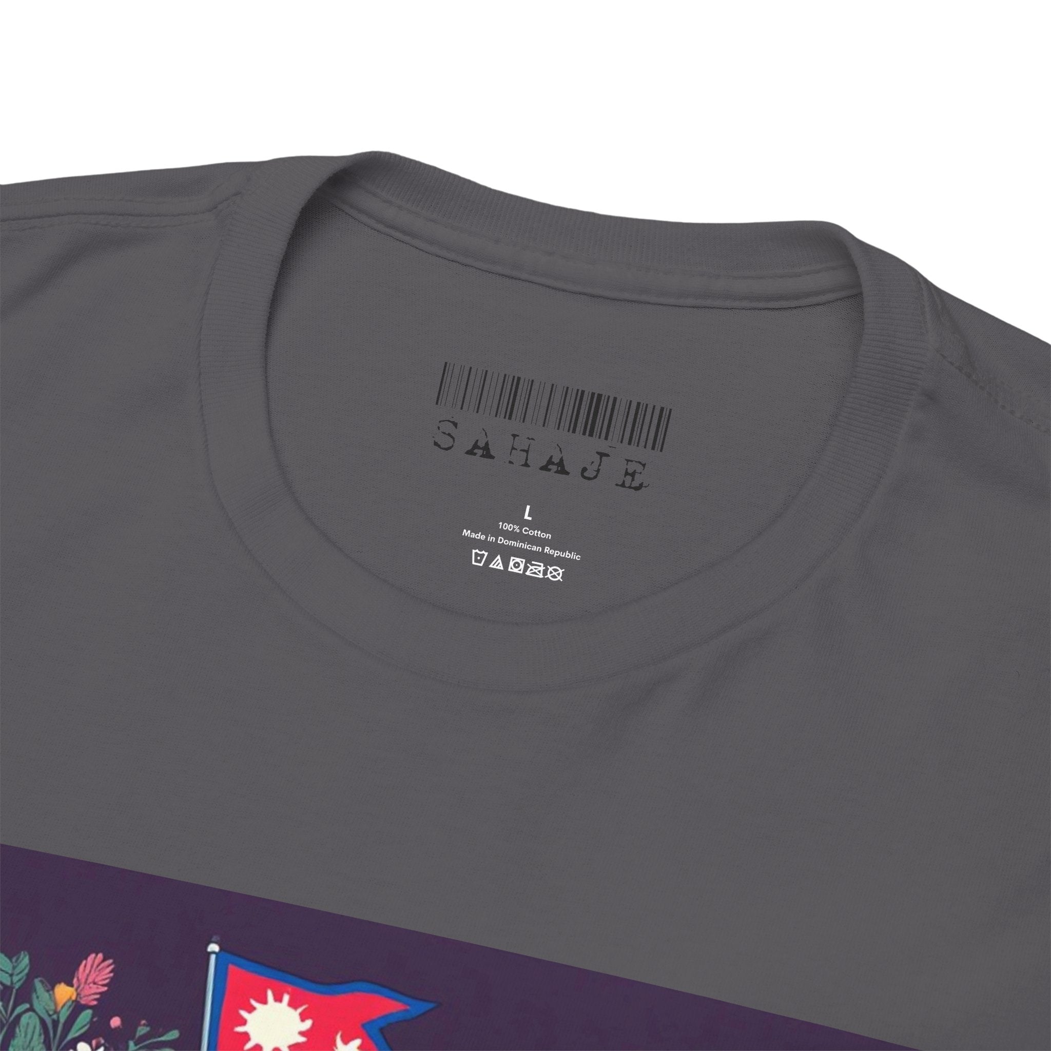 Sahaje Floral Bicycle T‑Shirt