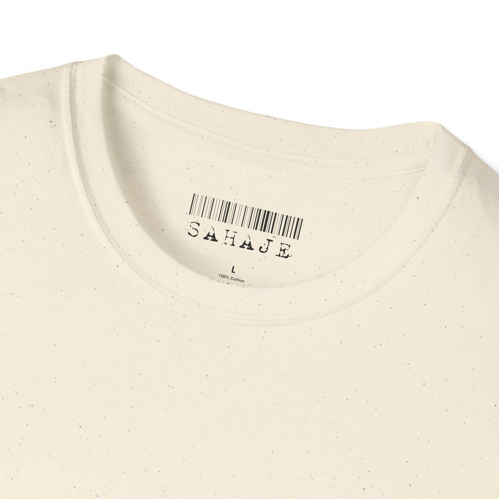 T-Shirt — Colorful Sahaje Skull Back Print