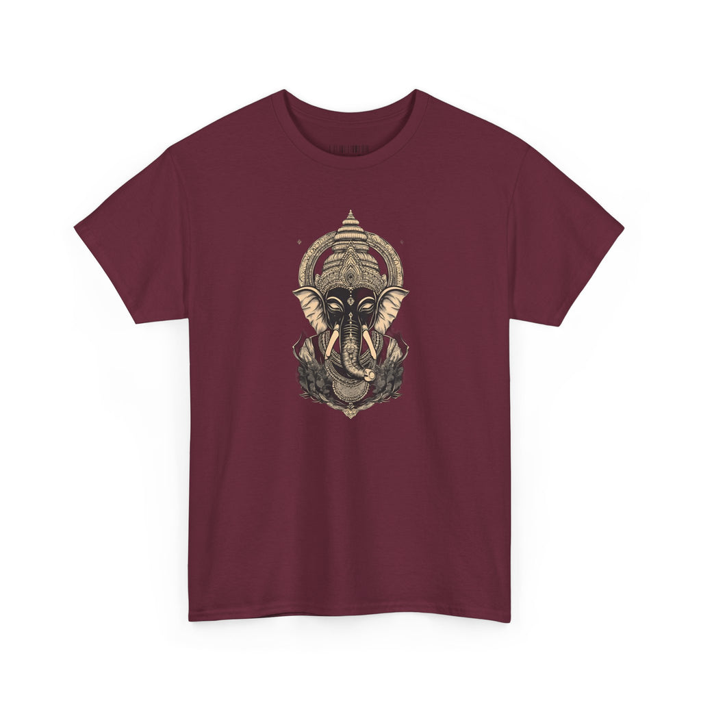 Elephant Mandala T‑Shirt — Spiritual Ganesha-Inspired Graphic Tee