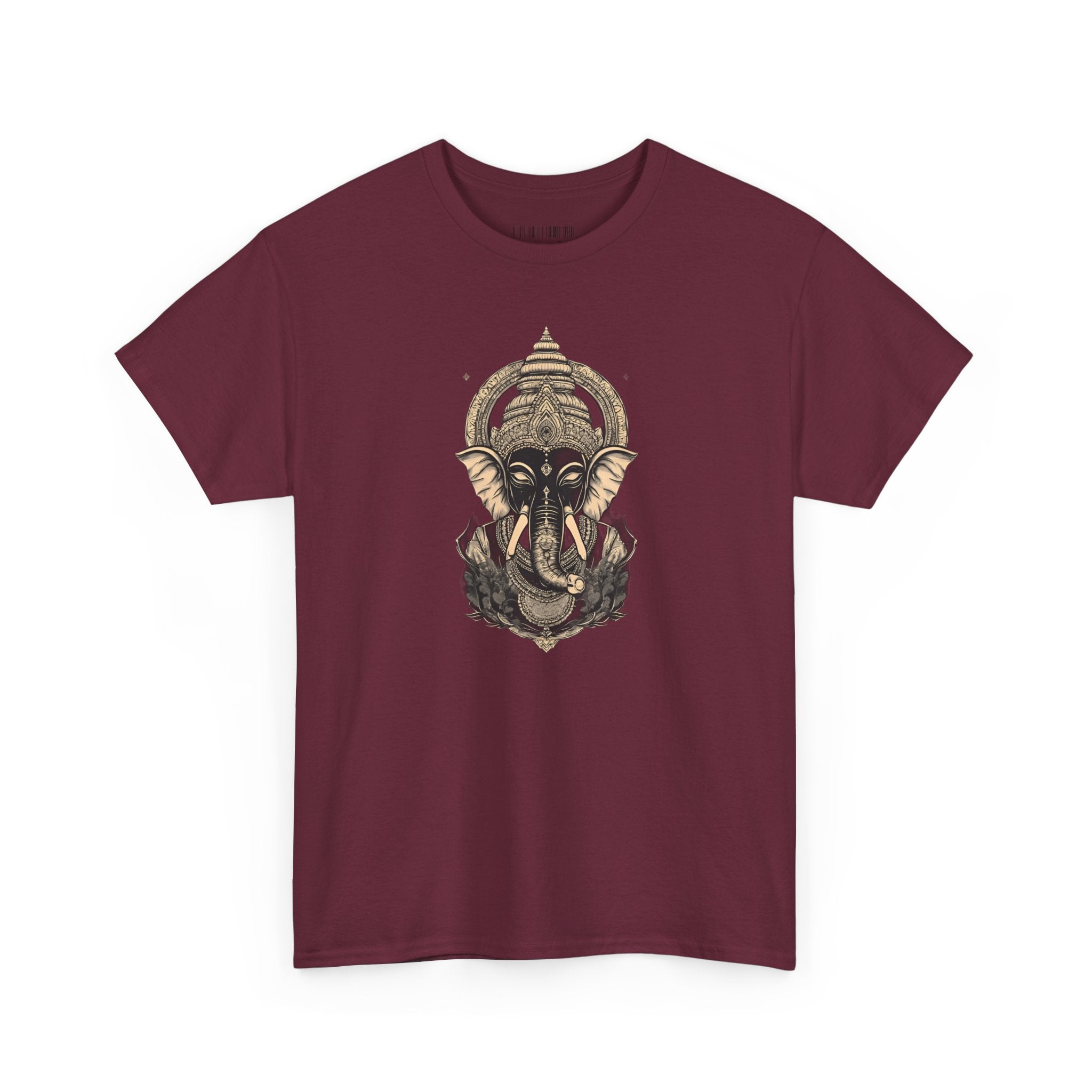 Elephant Mandala T‑Shirt — Spiritual Ganesha-Inspired Graphic Tee