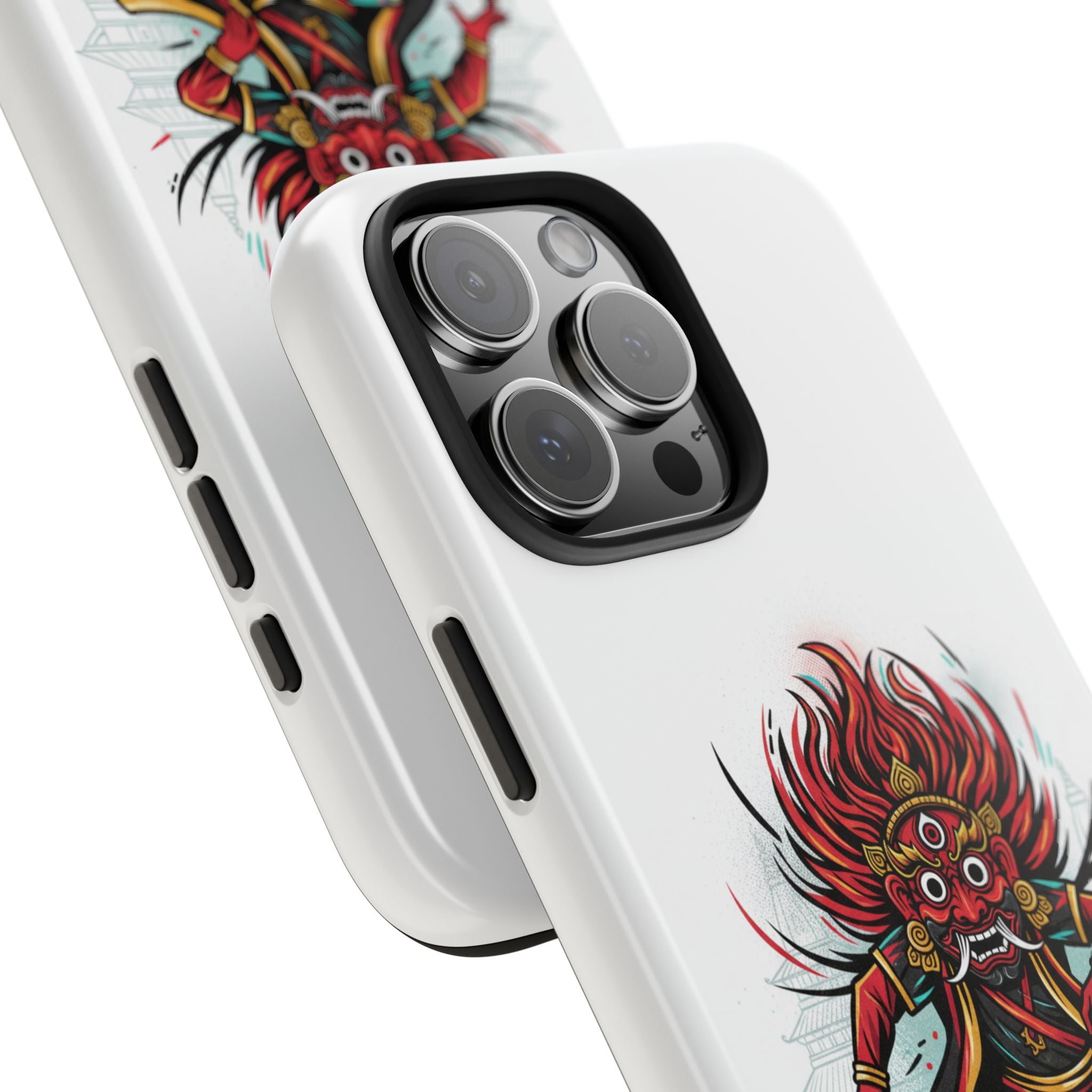 Bhairava Tough Phone Case — Bold Hindu Deity Protective Cover