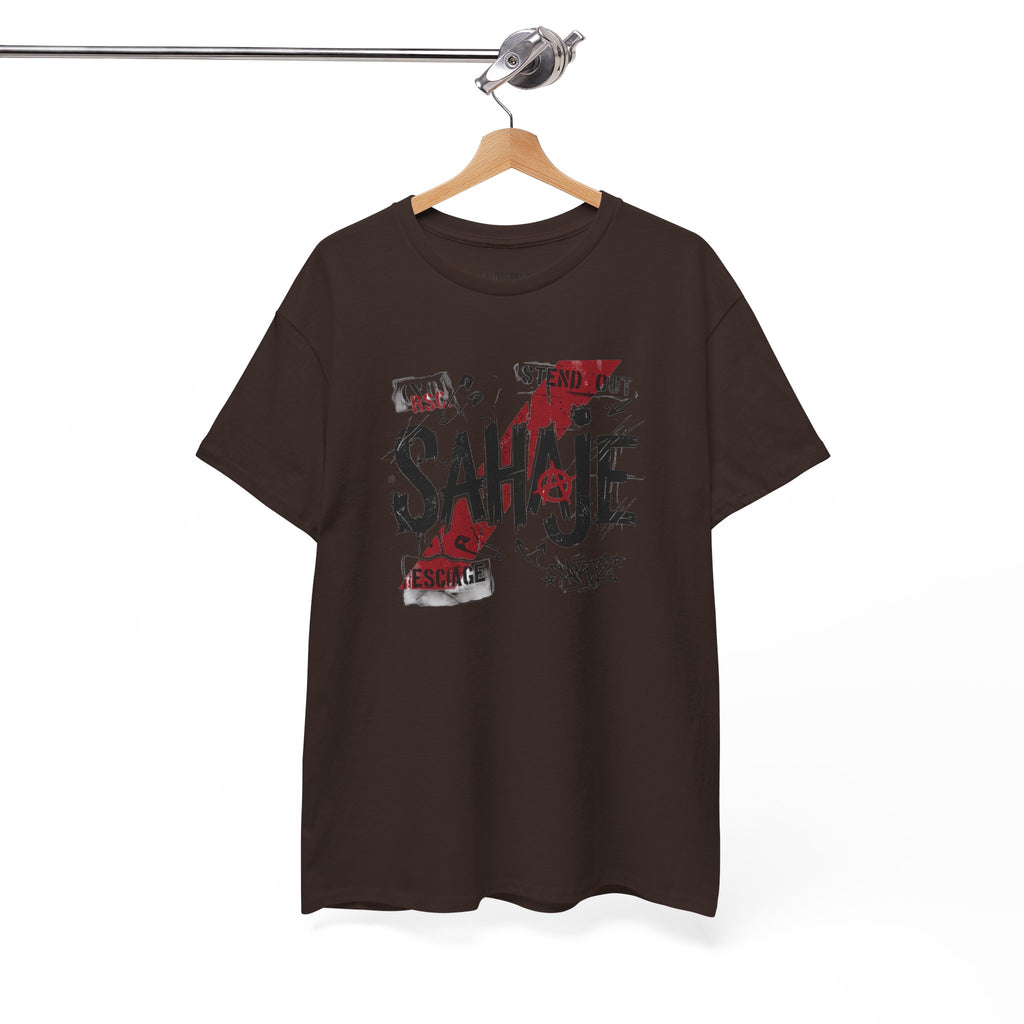 Sahaje Graphic Tee — Street Art Urban Casual T-Shirt