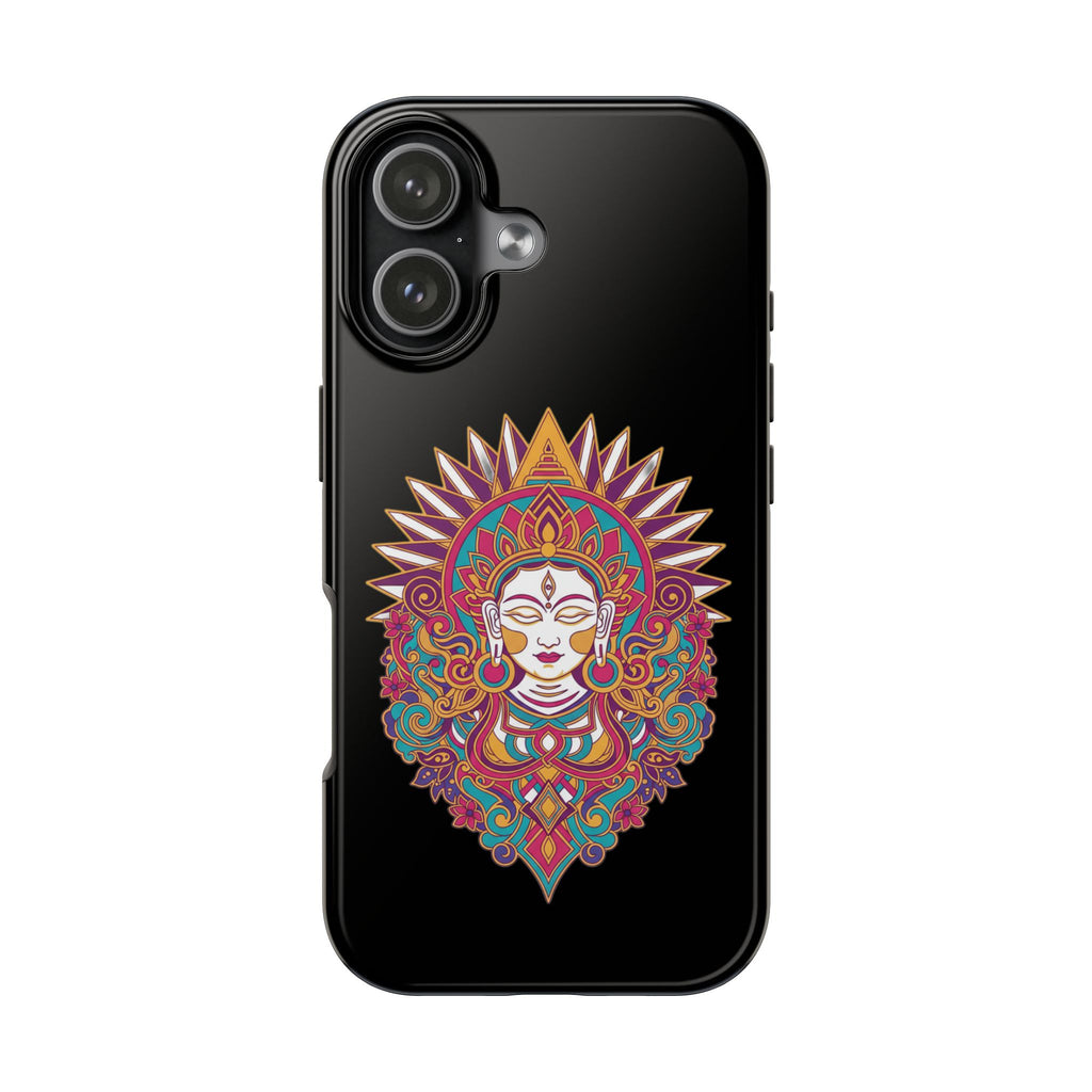 Buddha Mandala Tough Phone Case — Protective Spiritual iPhone Cover
