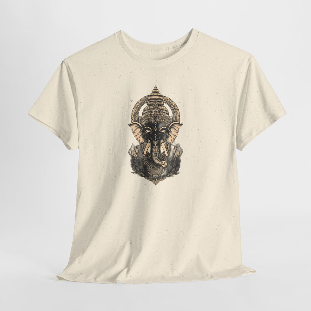 Elephant Mandala T‑Shirt — Spiritual Ganesha-Inspired Graphic Tee