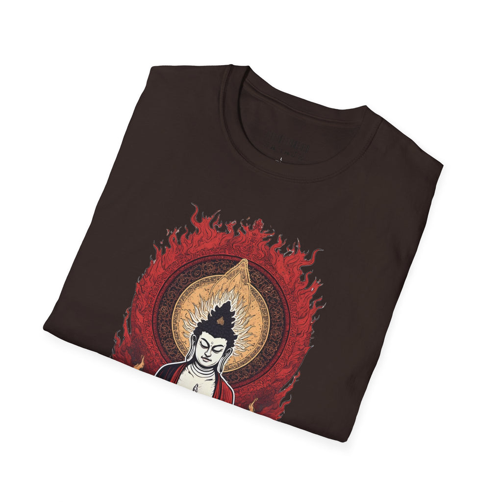 Buddha Lotus Meditation T-Shirt — Zen Buddhist Graphic Tee