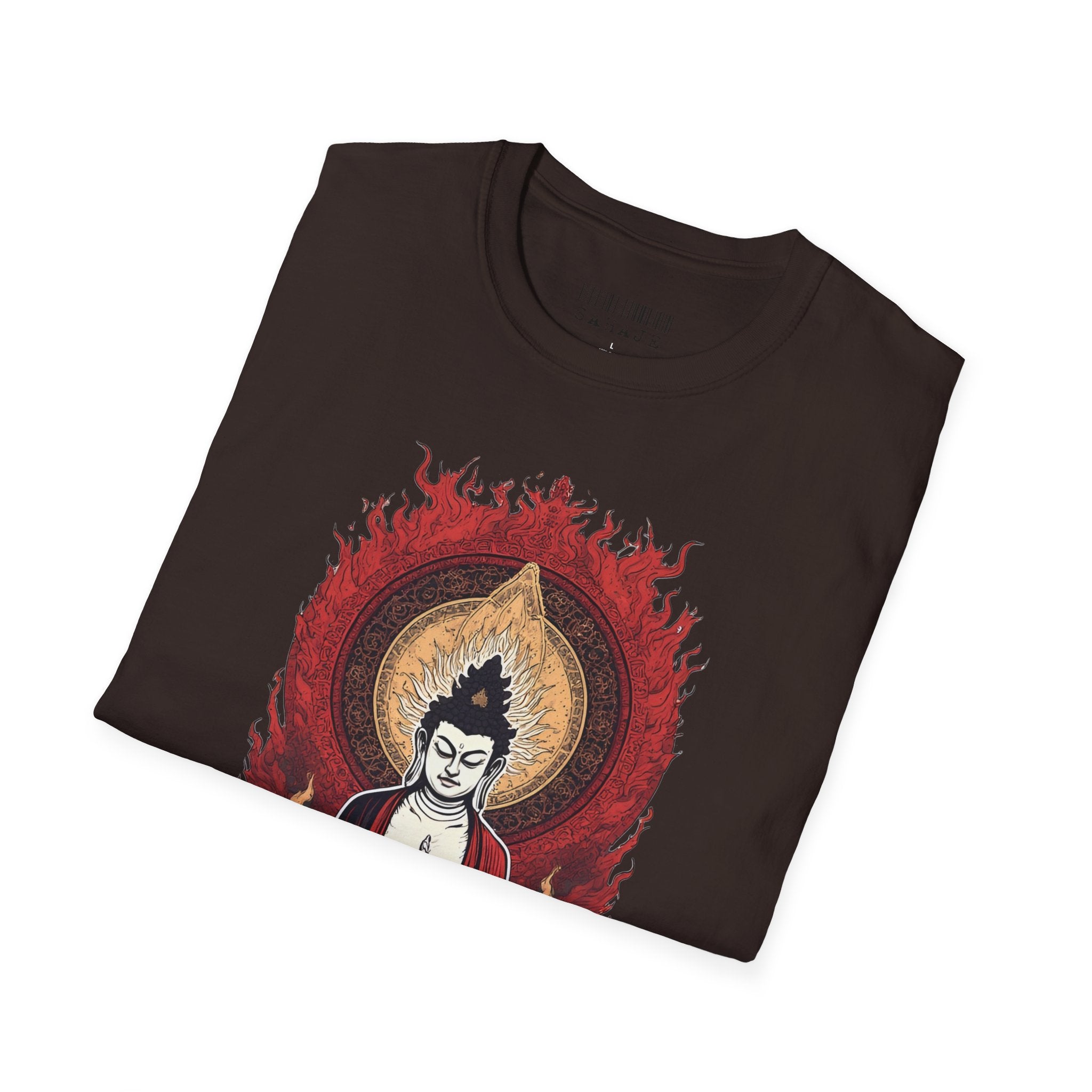 Buddha Lotus Meditation T-Shirt — Zen Buddhist Graphic Tee