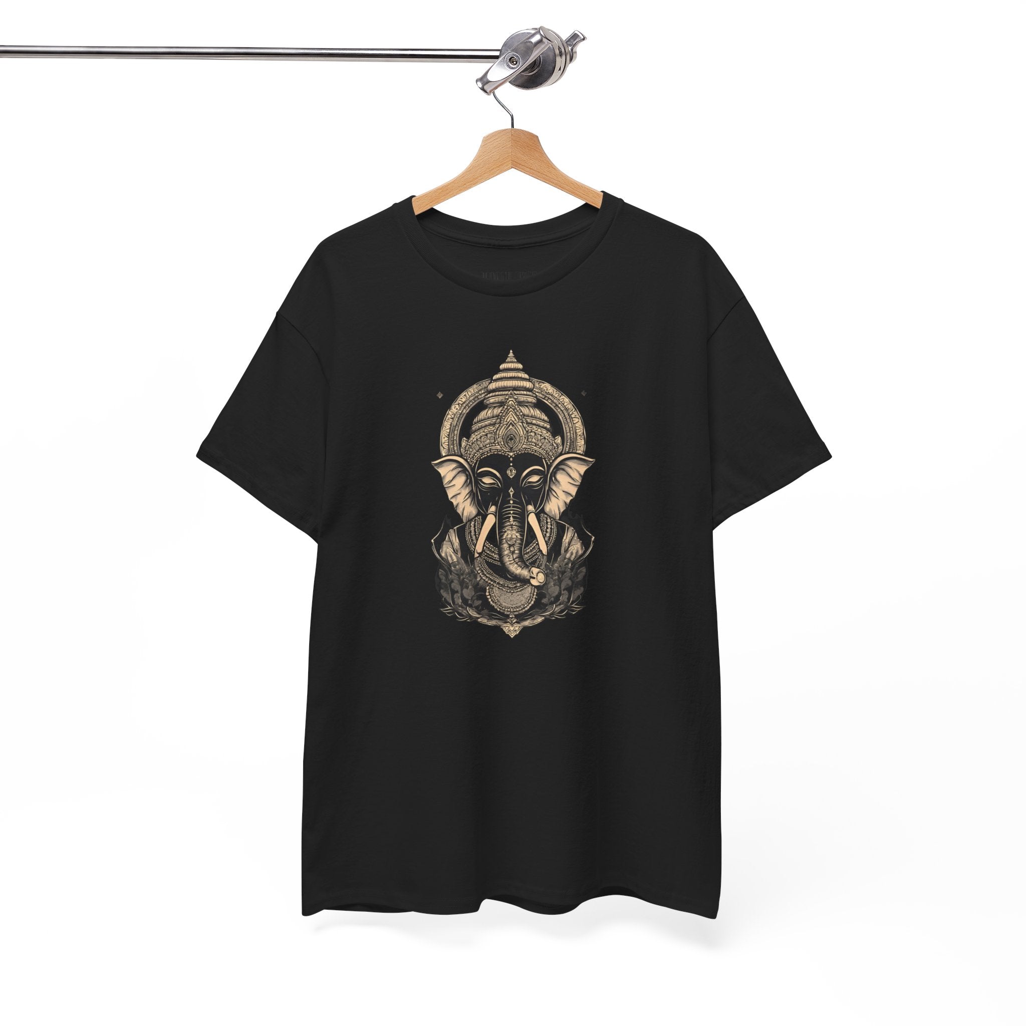 Elephant Mandala T‑Shirt — Spiritual Ganesha-Inspired Graphic Tee