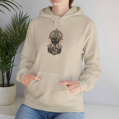 Egyptian Pharaoh Helmet Hoodie — Ancient Warrior Graphic Sweatshirt