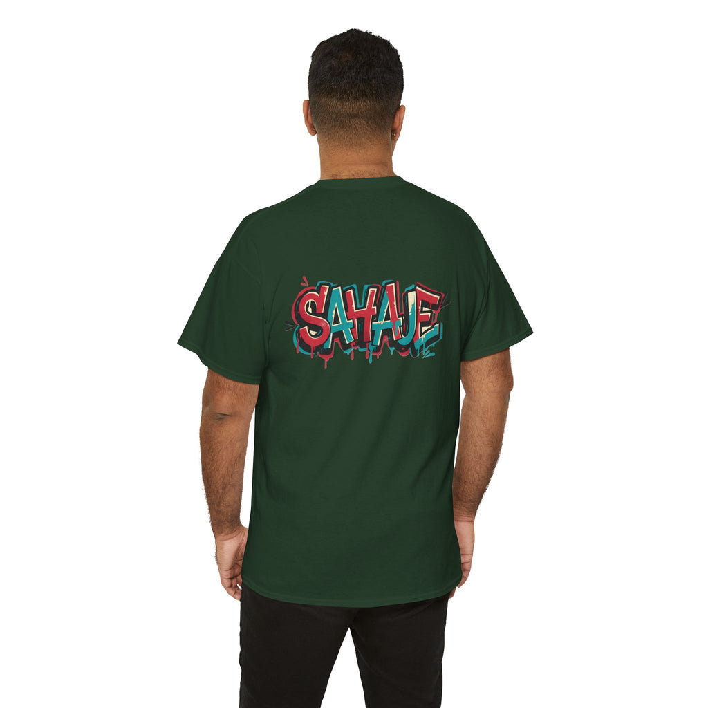 Graffiti "SAVAJE" Tee - Urban Streetwear Graphic T-Shirt