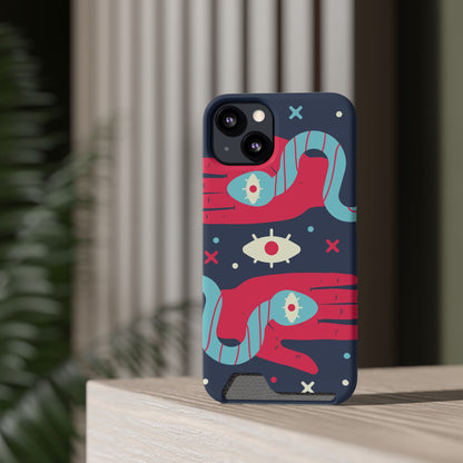 Mystical Phone Case with Card Holder - Boho Chic Style, Unique Design for Everyday Use, Perfect Gift for Creatives, Eye-Catching [...]