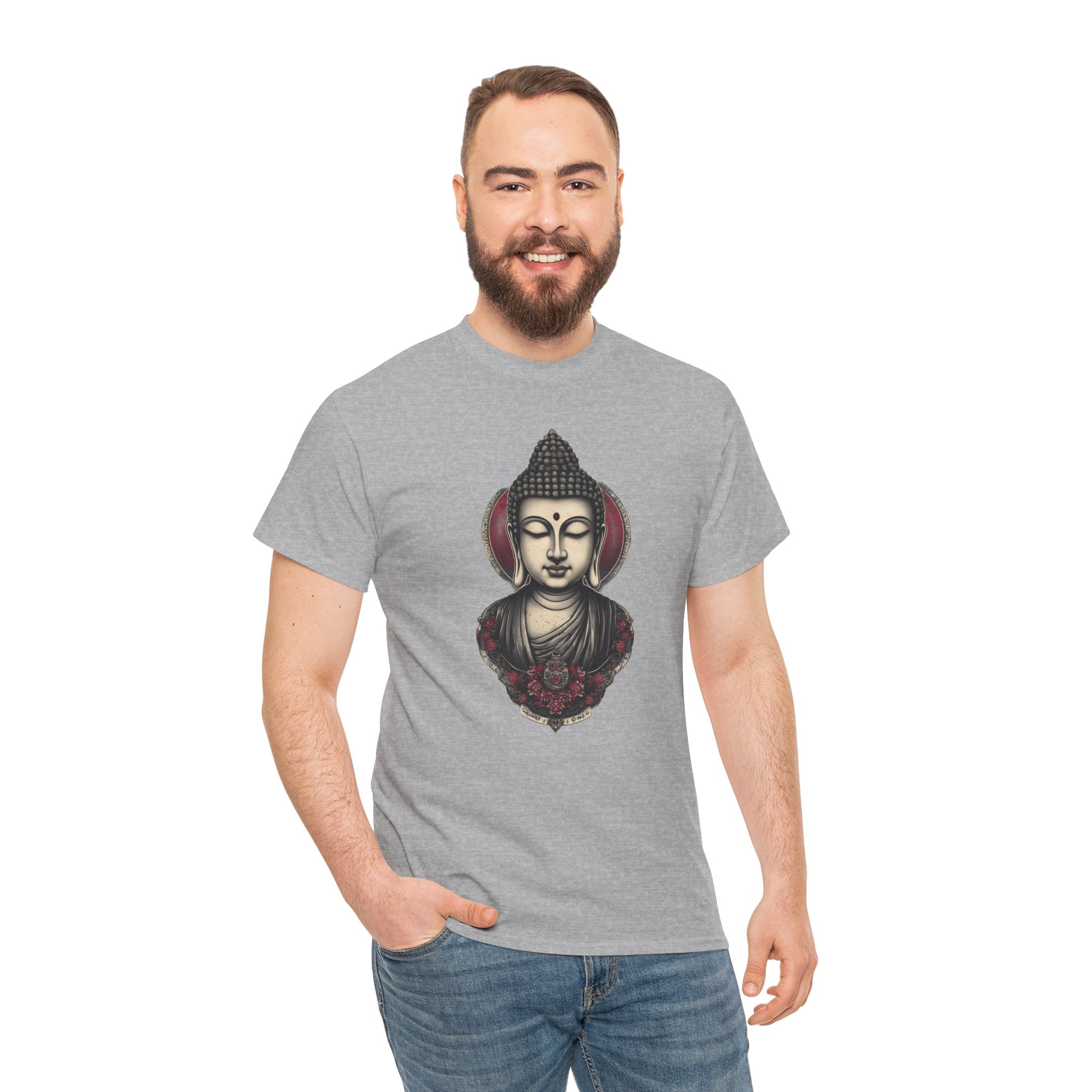 Buddha Lotus T-Shirt — Peaceful Zen Graphic Tee