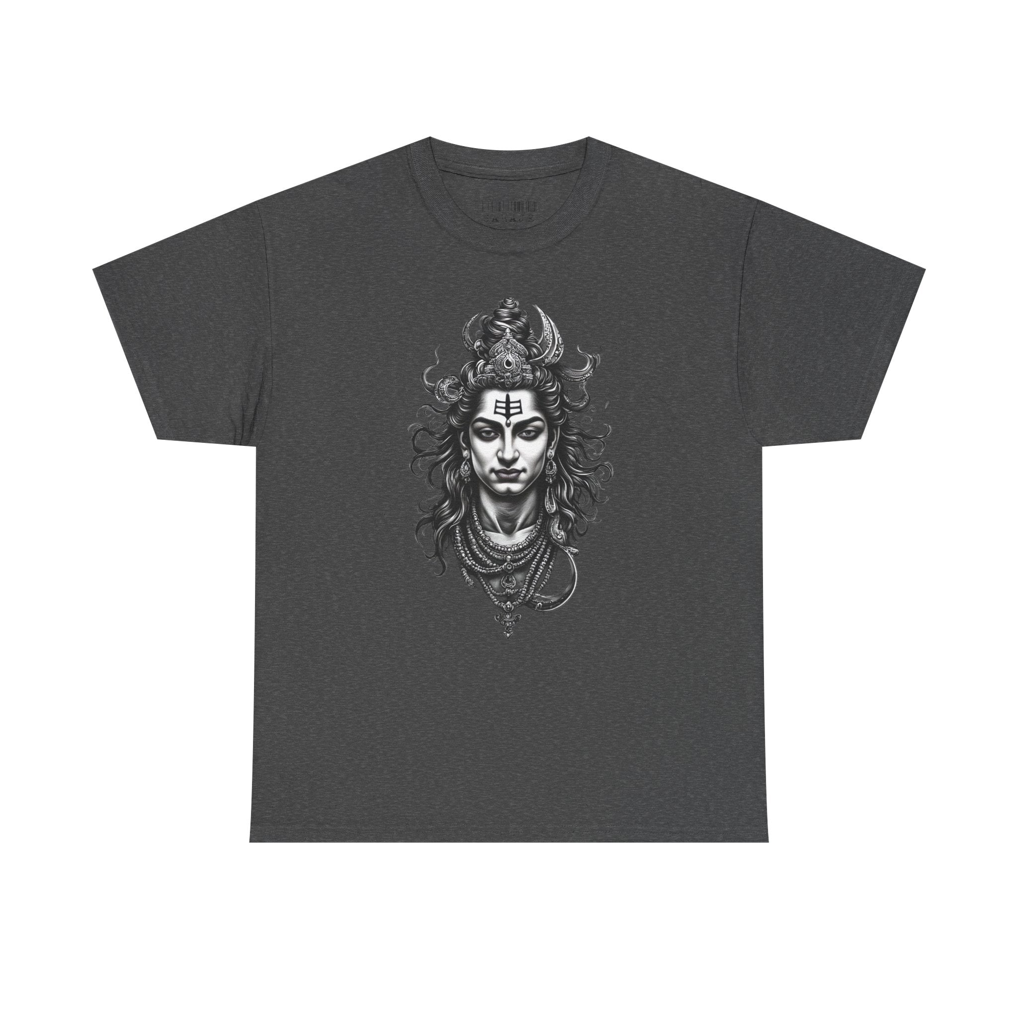 Shiva Portrait Tee — Hindu God Shiva Graphic T-Shirt