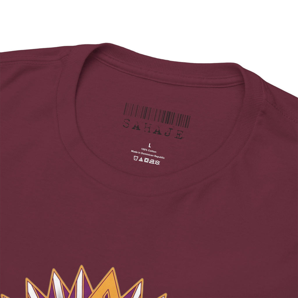 Spiritual Goddess Sun Mandala Tee — Colorful Boho Yoga T‑Shirt