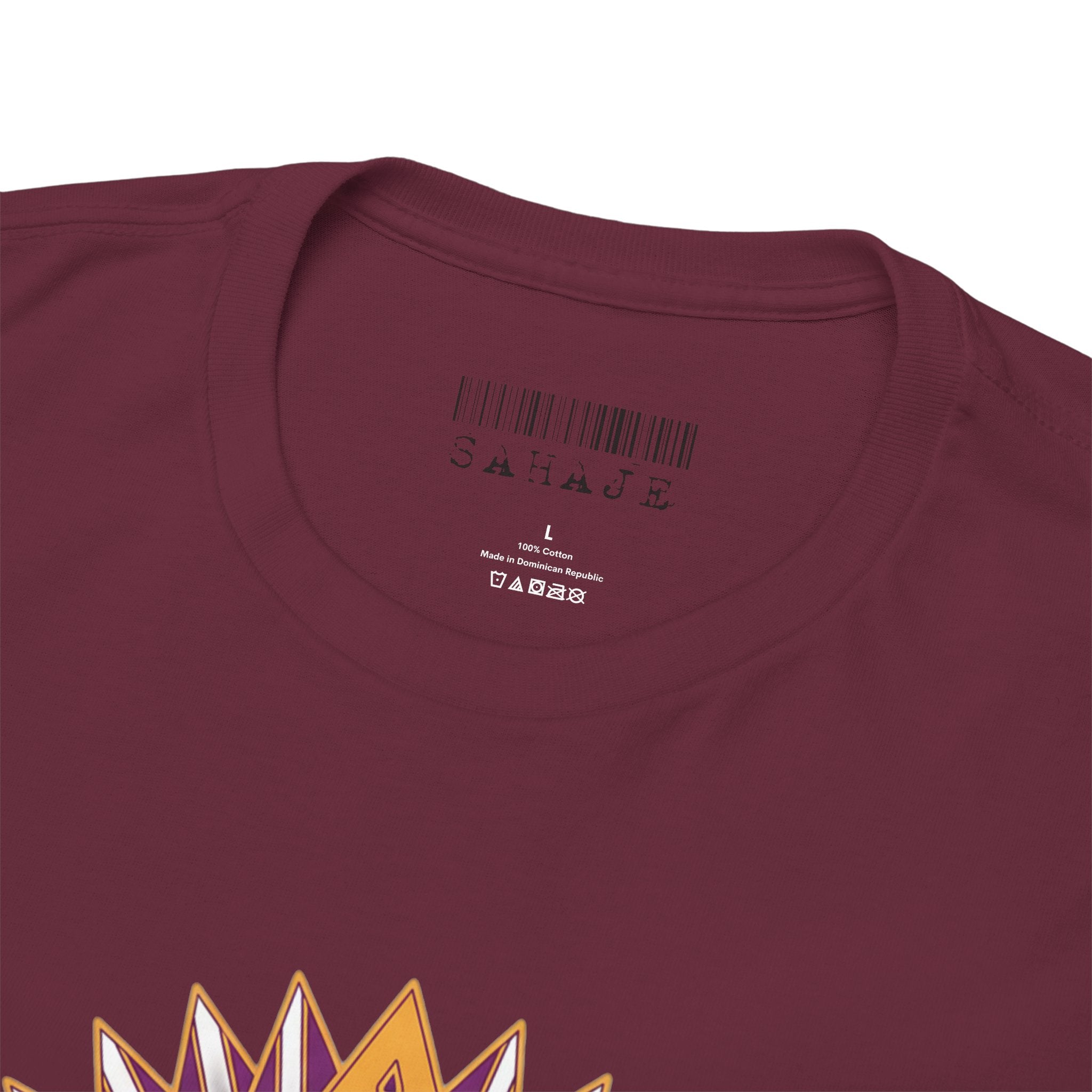 Spiritual Goddess Sun Mandala Tee — Colorful Boho Yoga T‑Shirt