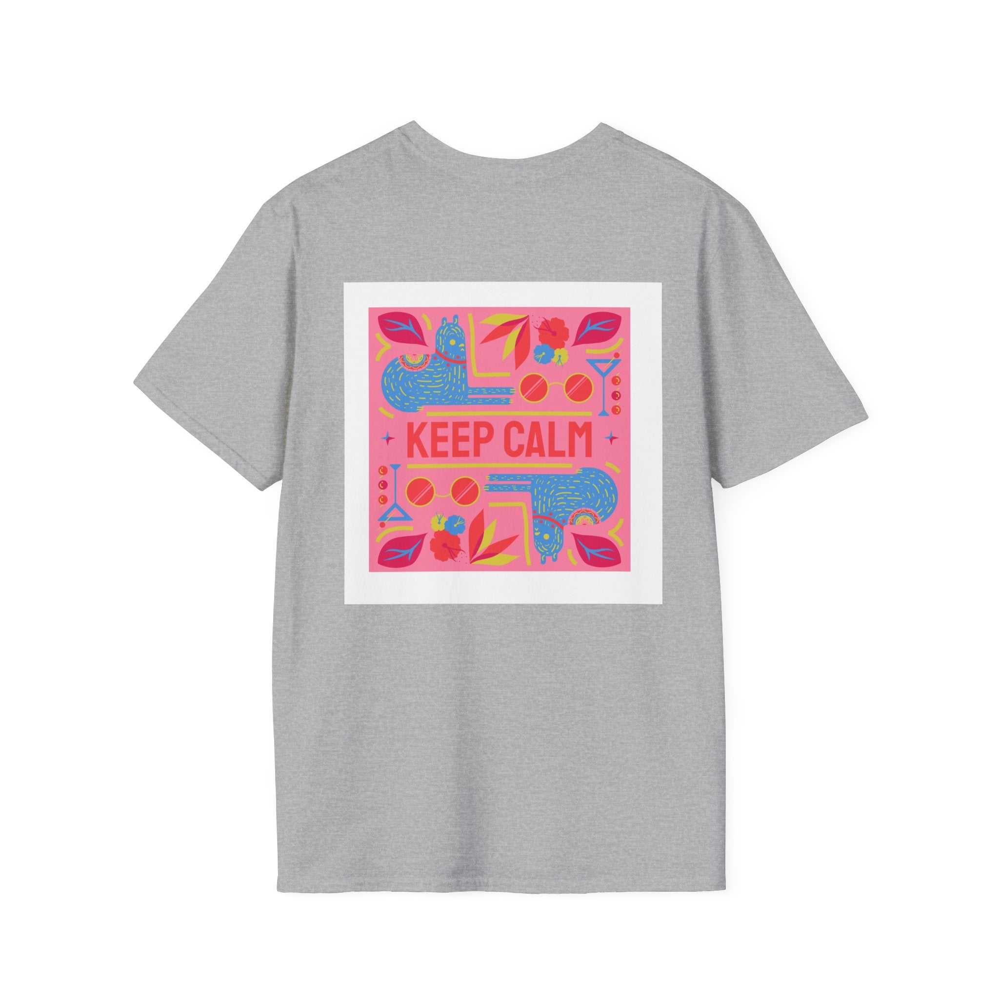 Keep Calm Floral Graphic T-Shirt