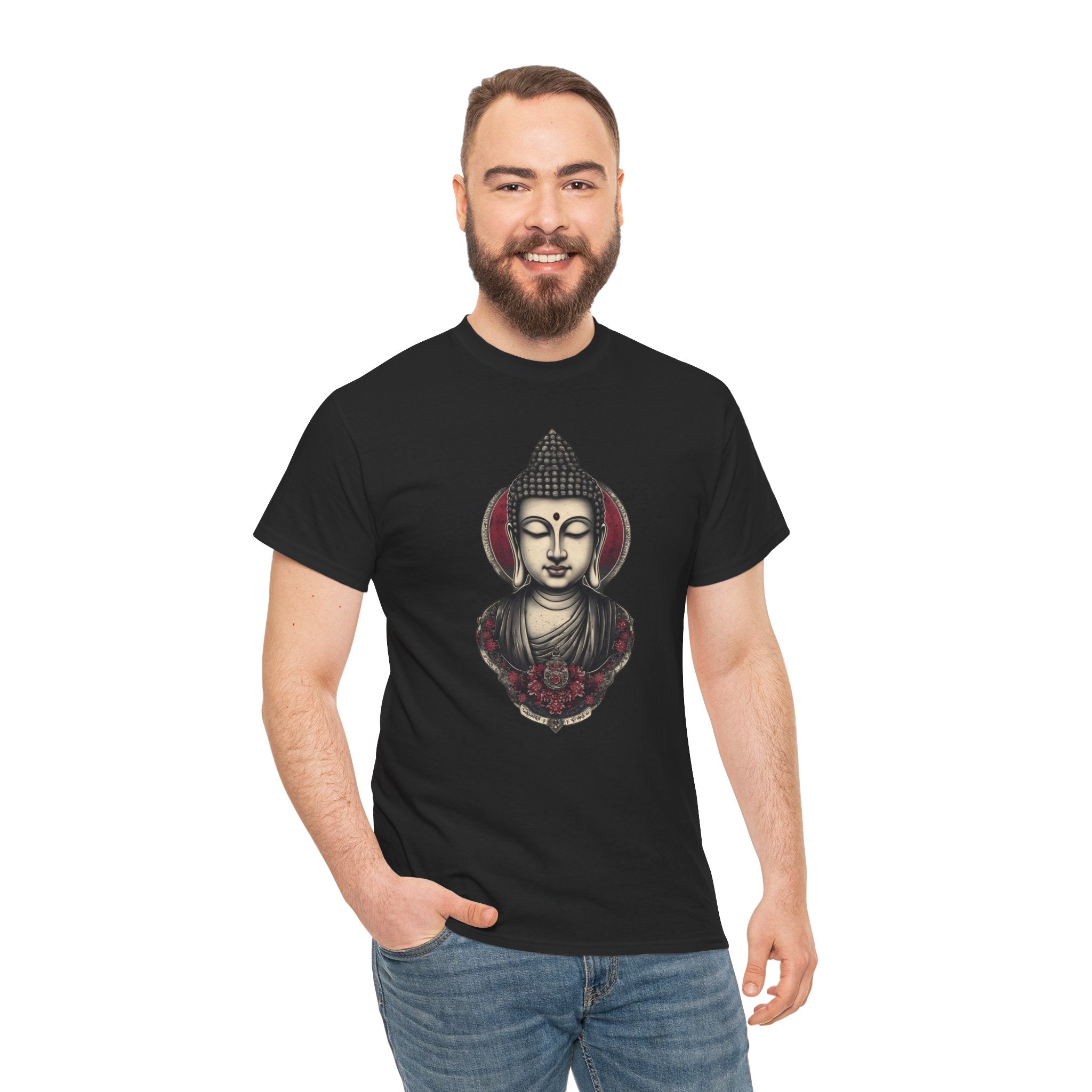 Buddha Lotus T-Shirt — Peaceful Zen Graphic Tee