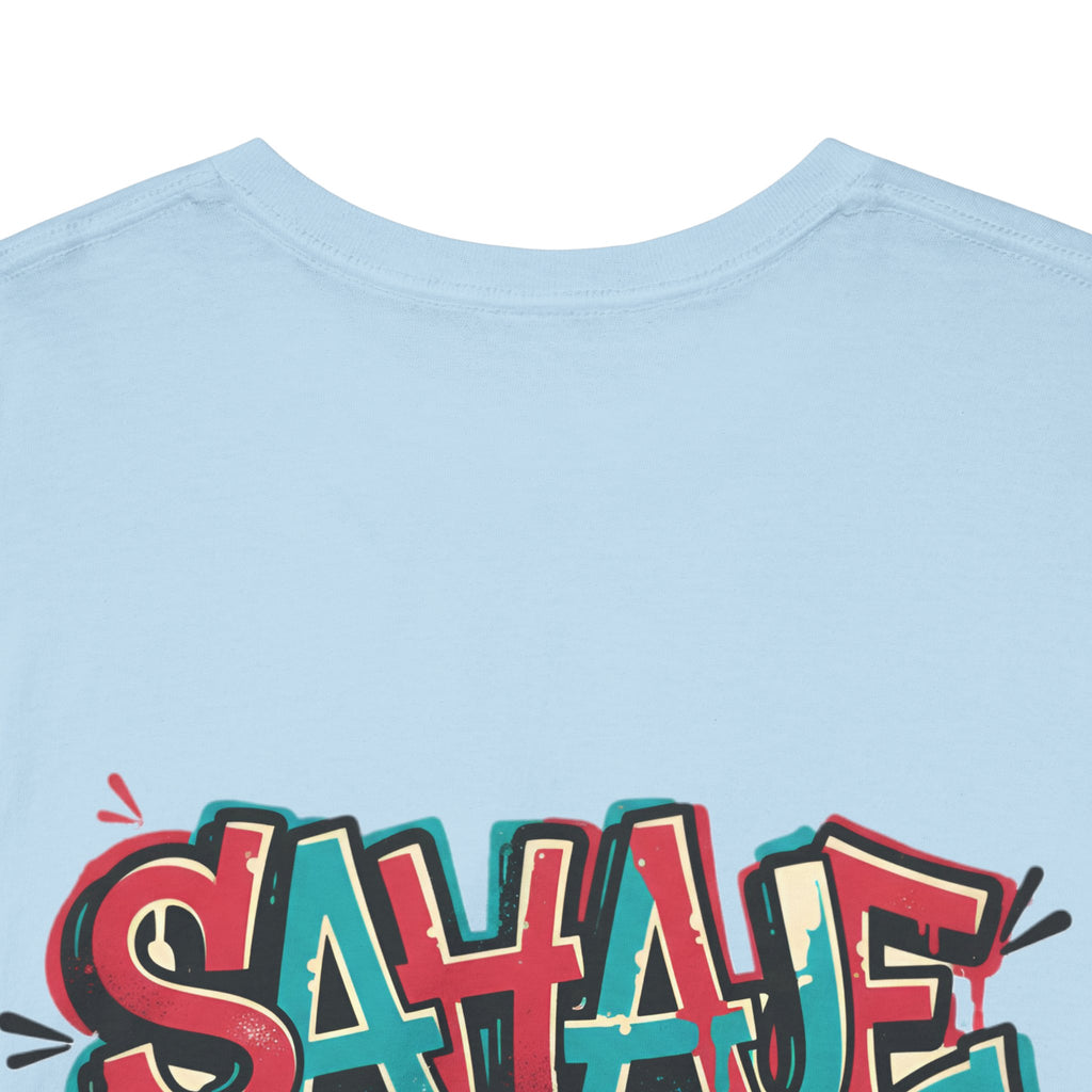 Graffiti "SAVAJE" Tee - Urban Streetwear Graphic T-Shirt