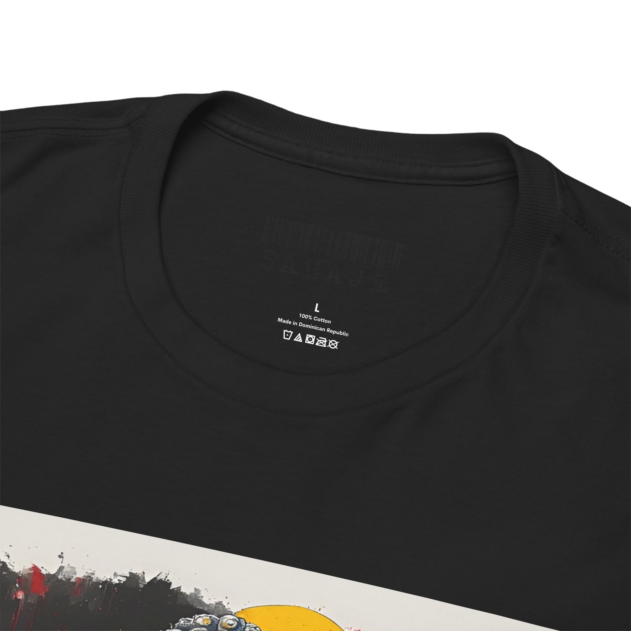 Buddha Peace Tee — Colorful Buddha & Doves Graphic T-Shirt