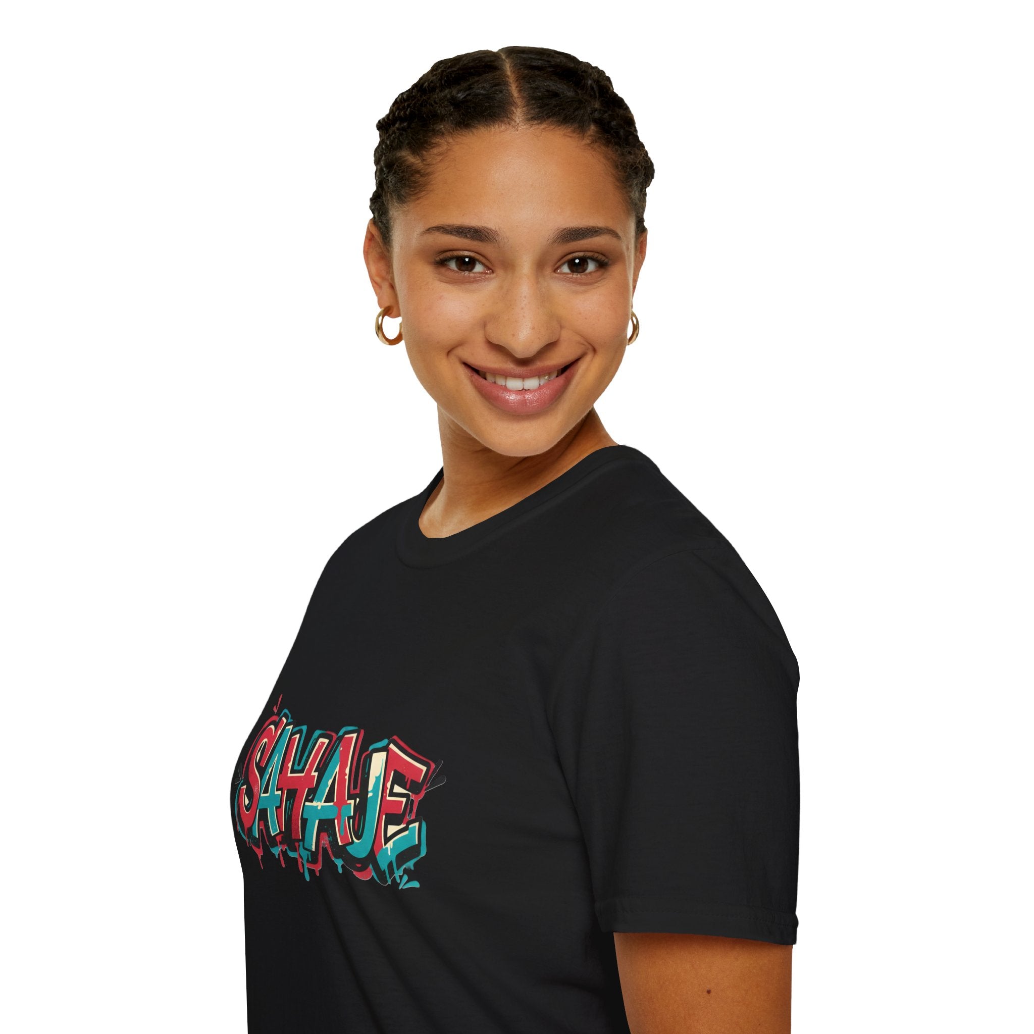 Graffiti 'SAVAGE' Tee — Urban Streetwear Graphic T-Shirt